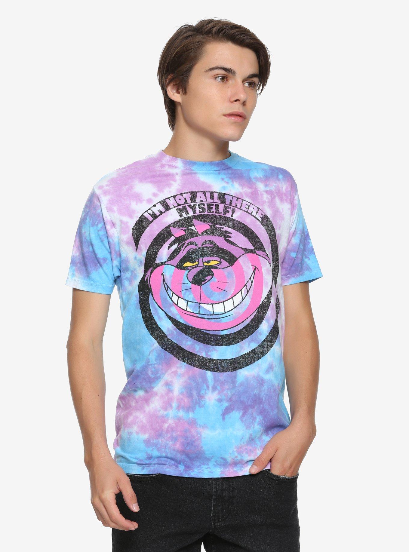 Disney Alice In Wonderland Cheshire Cat Tie Dye T-Shirt, , alternate