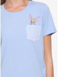 Disney Dumbo Striped Pocket Womens T-Shirt - BoxLunch Exclusive, , alternate
