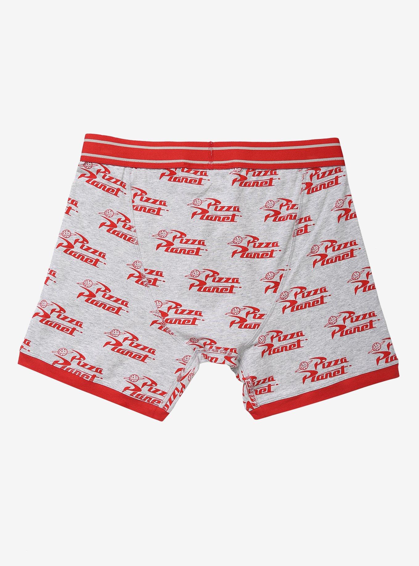 Disney Pixar Toy Story Pizza Planet Logo Boxer Briefs - BoxLunch Exclusive, , alternate