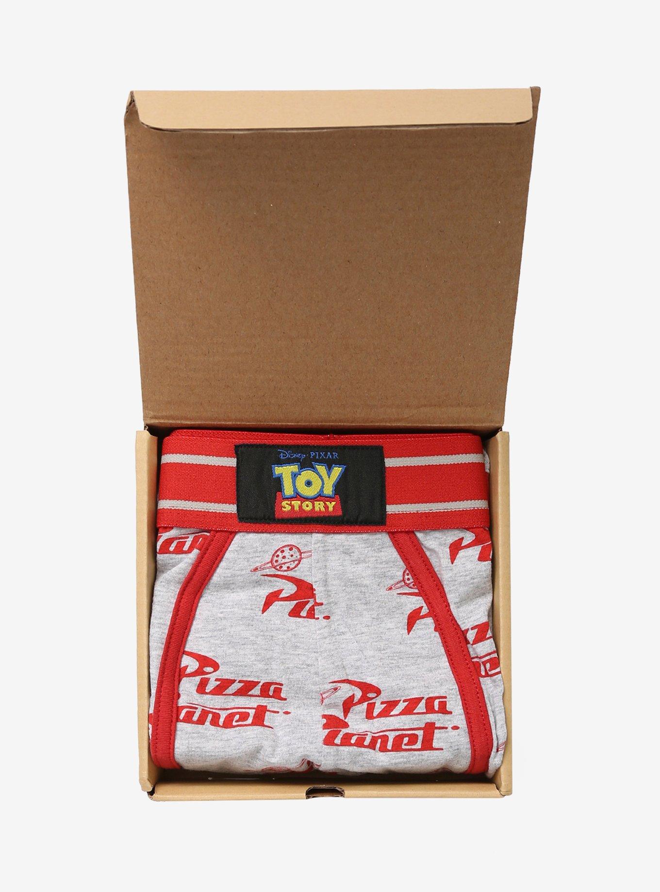 Disney Pixar Toy Story Pizza Planet Logo Boxer Briefs - BoxLunch Exclusive, , alternate