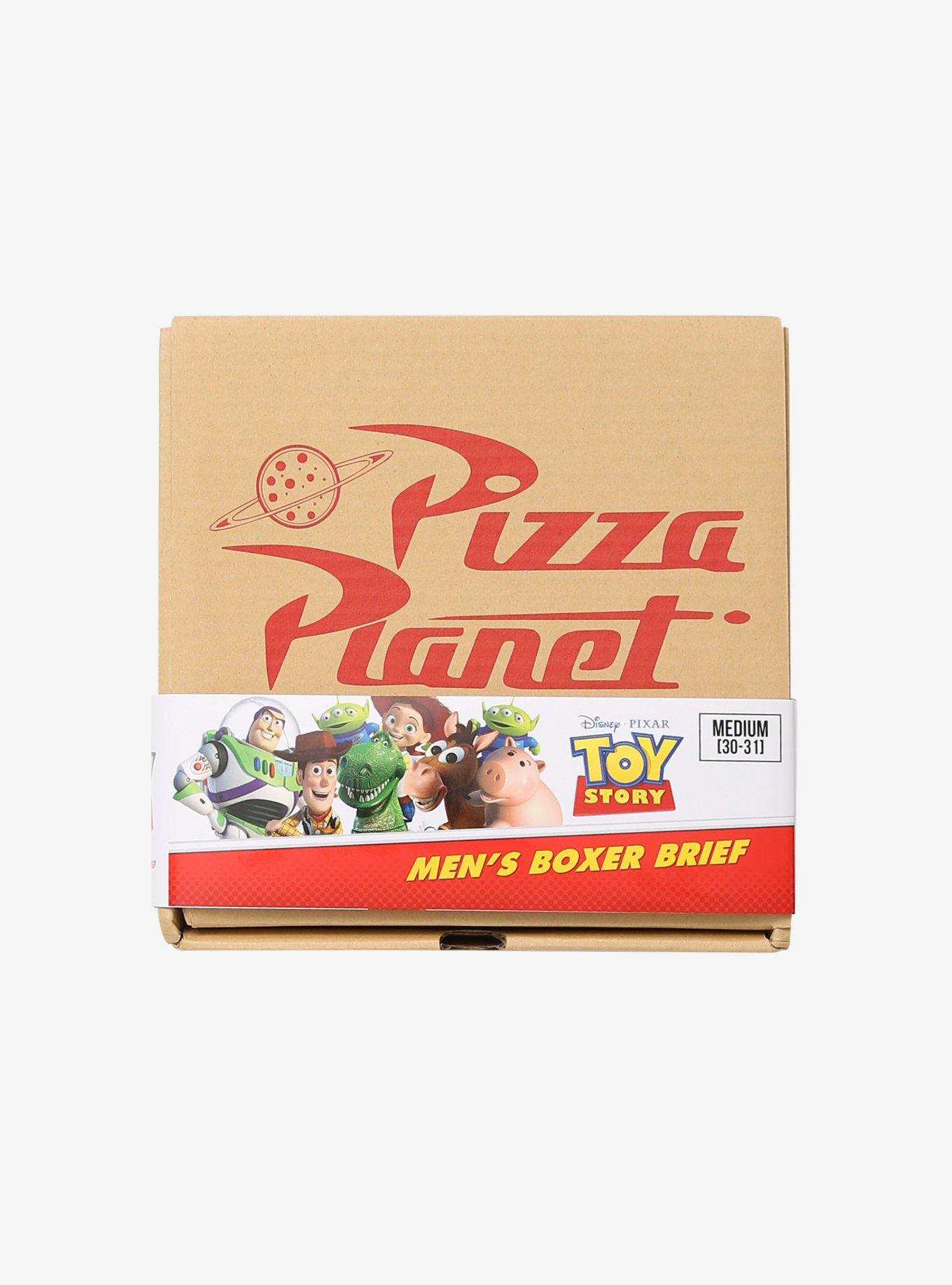 Disney Pixar Toy Story Pizza Planet Logo Boxer Briefs - BoxLunch Exclusive, , alternate