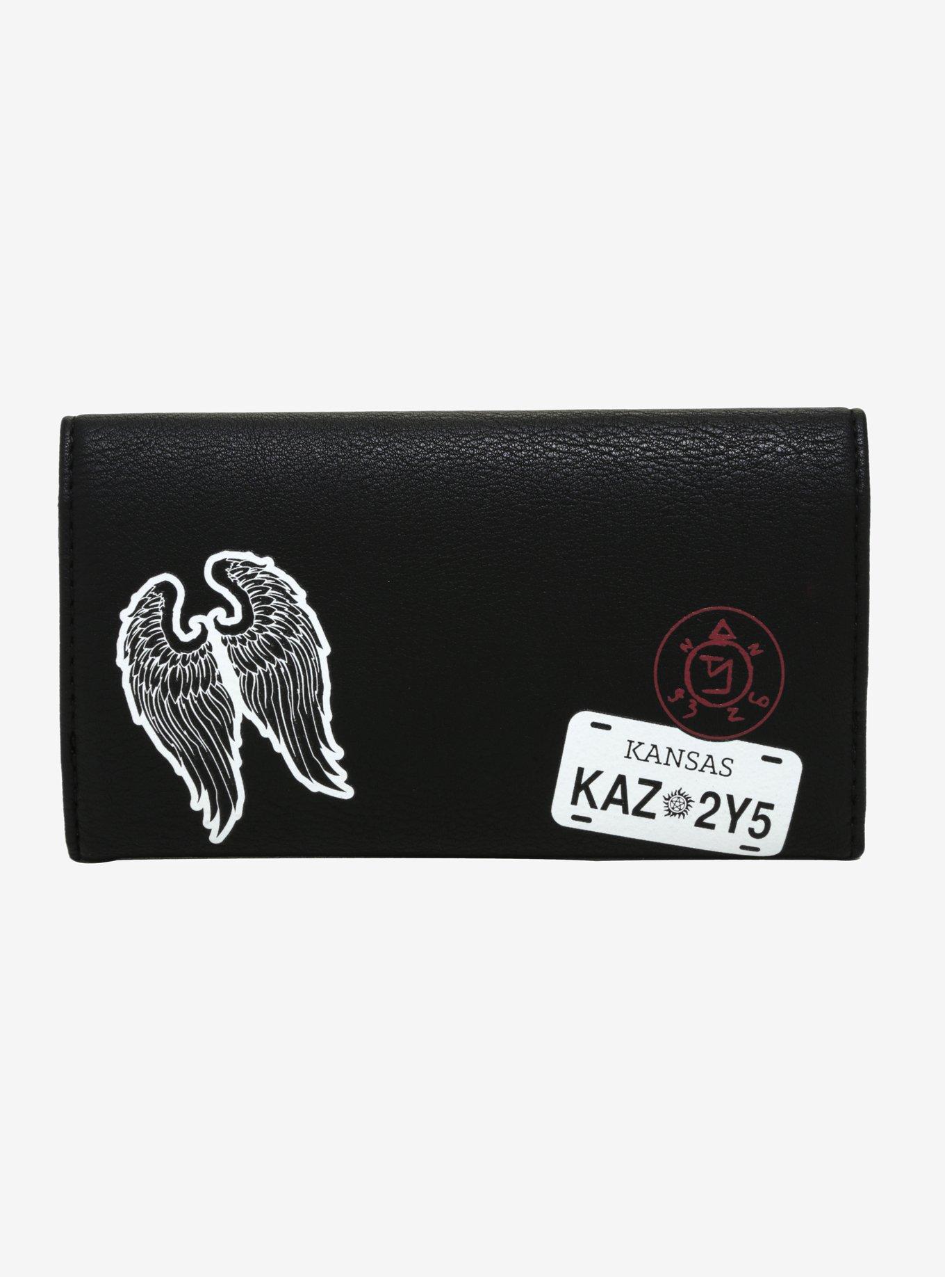 Supernatural Patches Flap Wallet, , alternate