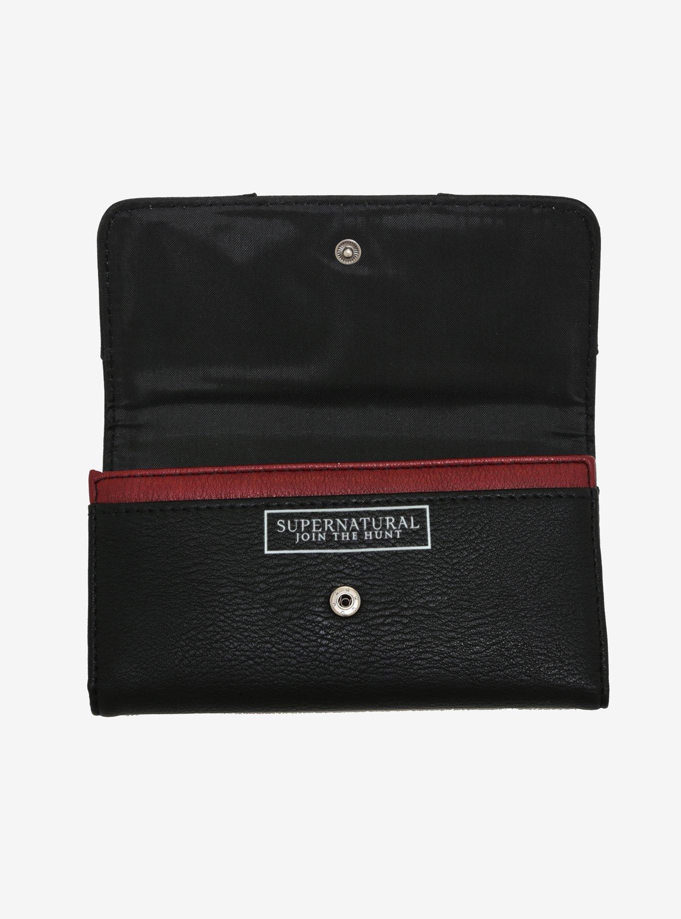 Supernatural Patches Flap Wallet, , alternate