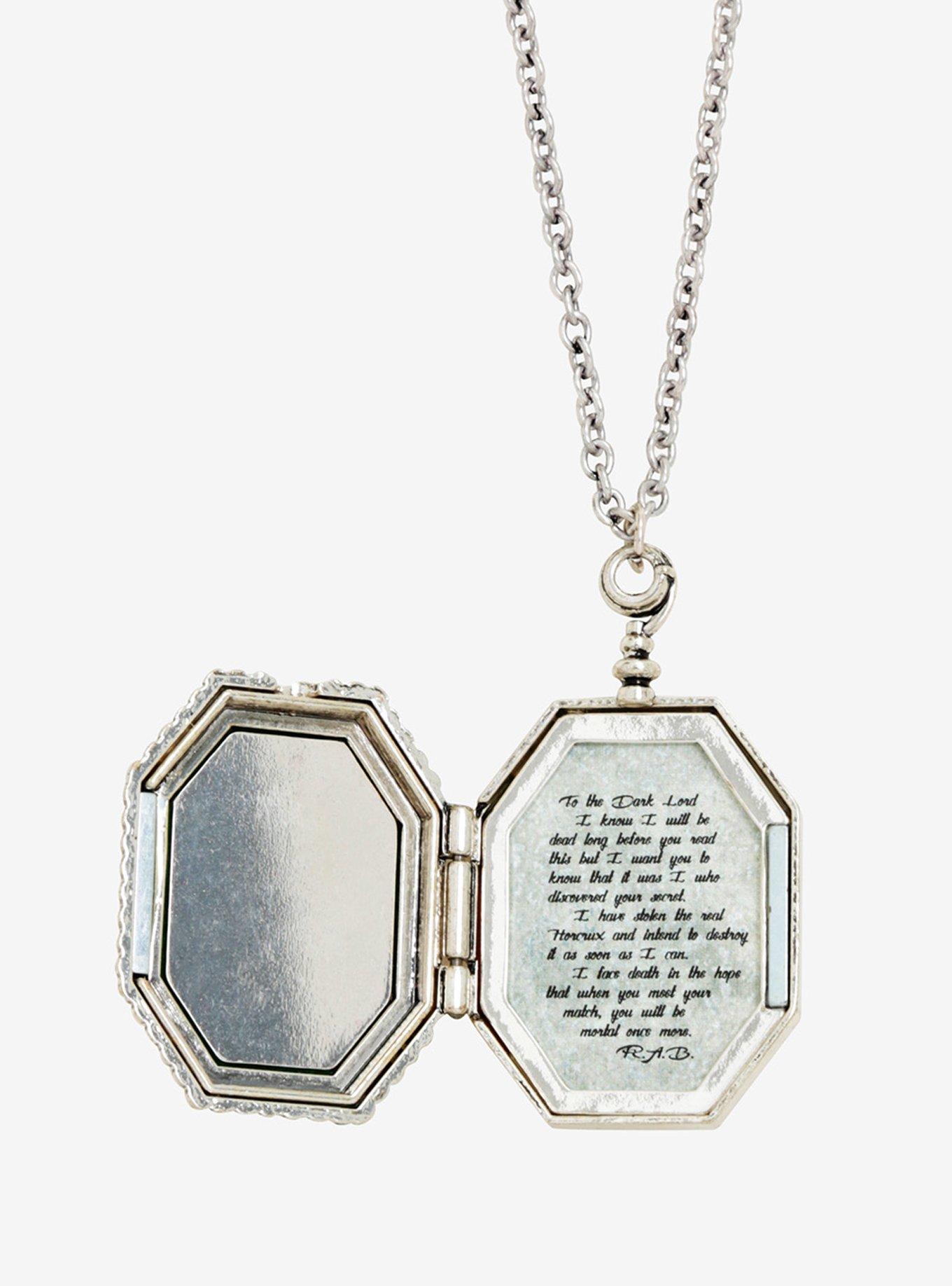 Harry Potter Slytherin Horcrux Necklace - BoxLunch Exclusive, , alternate