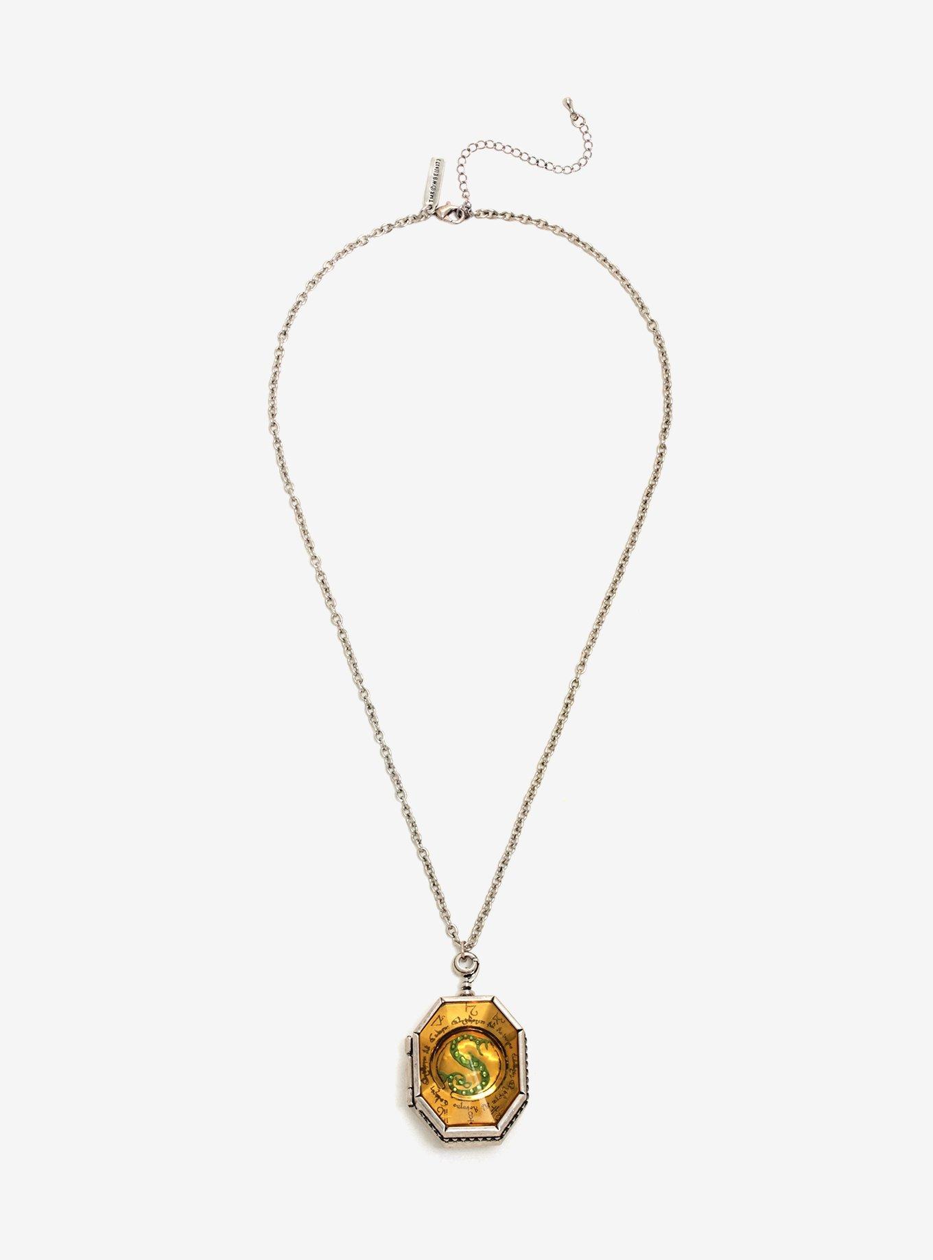 Harry Potter Slytherin Horcrux Necklace - BoxLunch Exclusive, , alternate