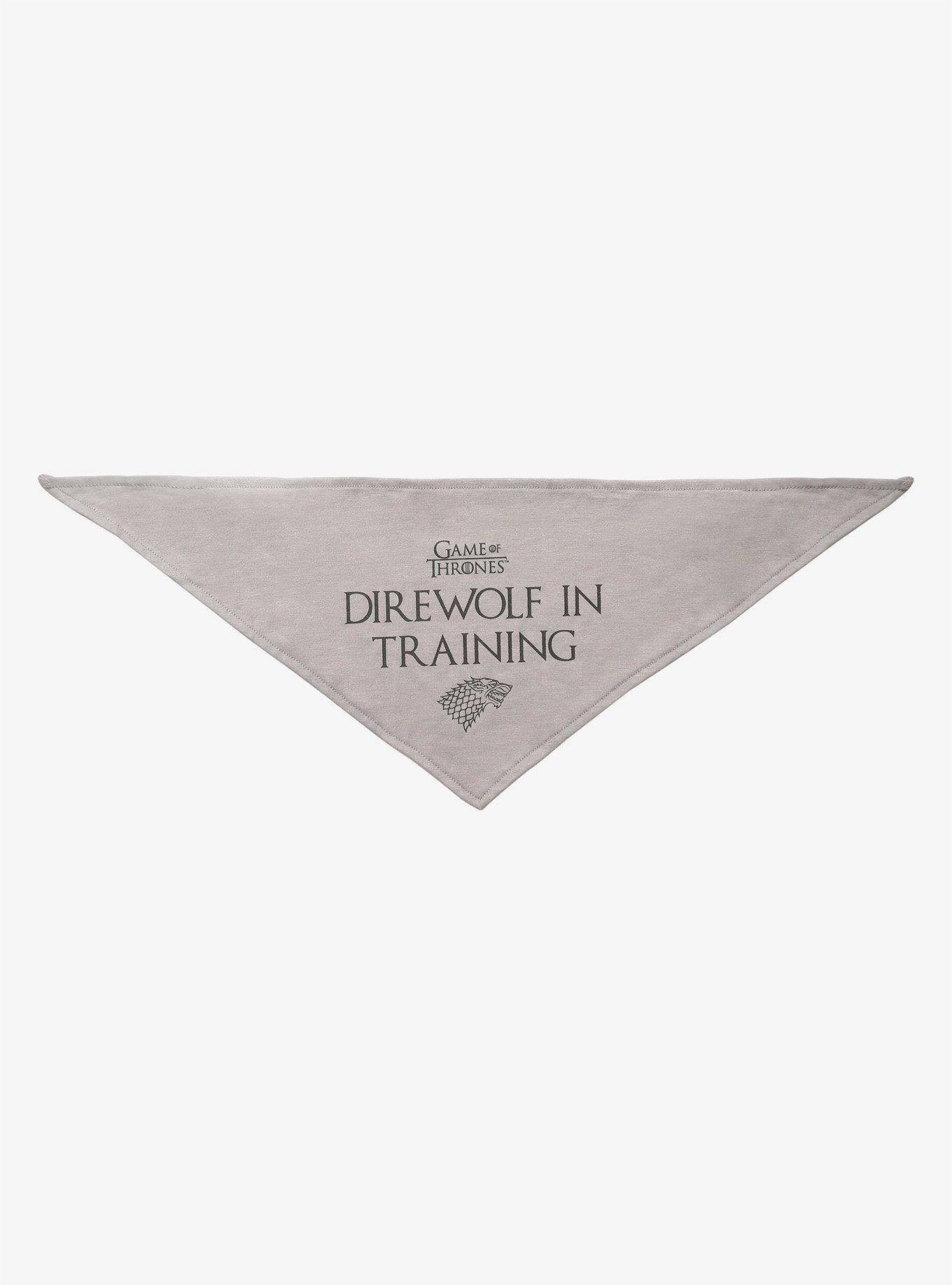 Game Of Thrones Direwolf Pet Bandana, , alternate