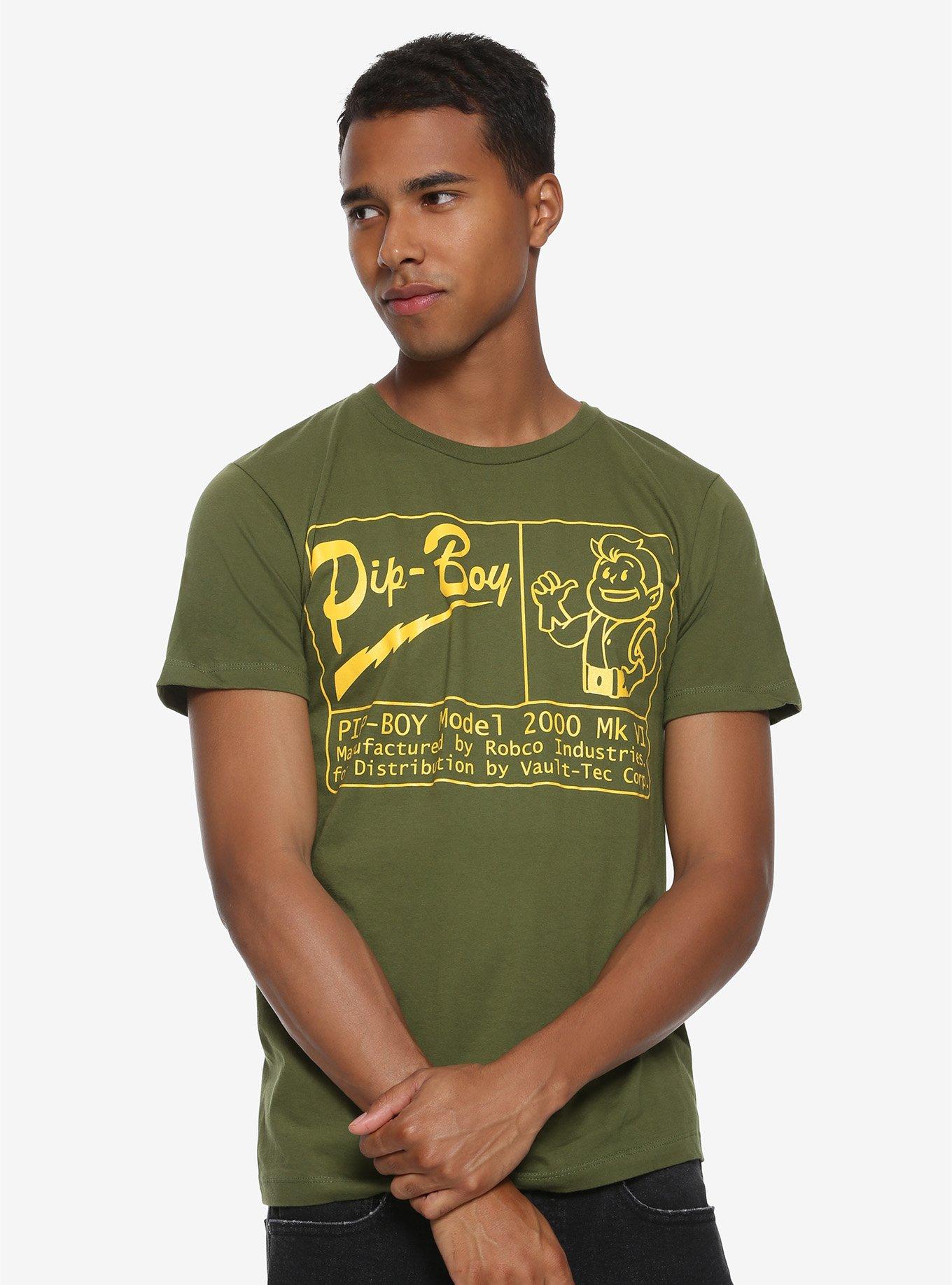 Fallout 76 Pip Boy Model 2000 T-Shirt, KELLY  DARK GREEN, alternate