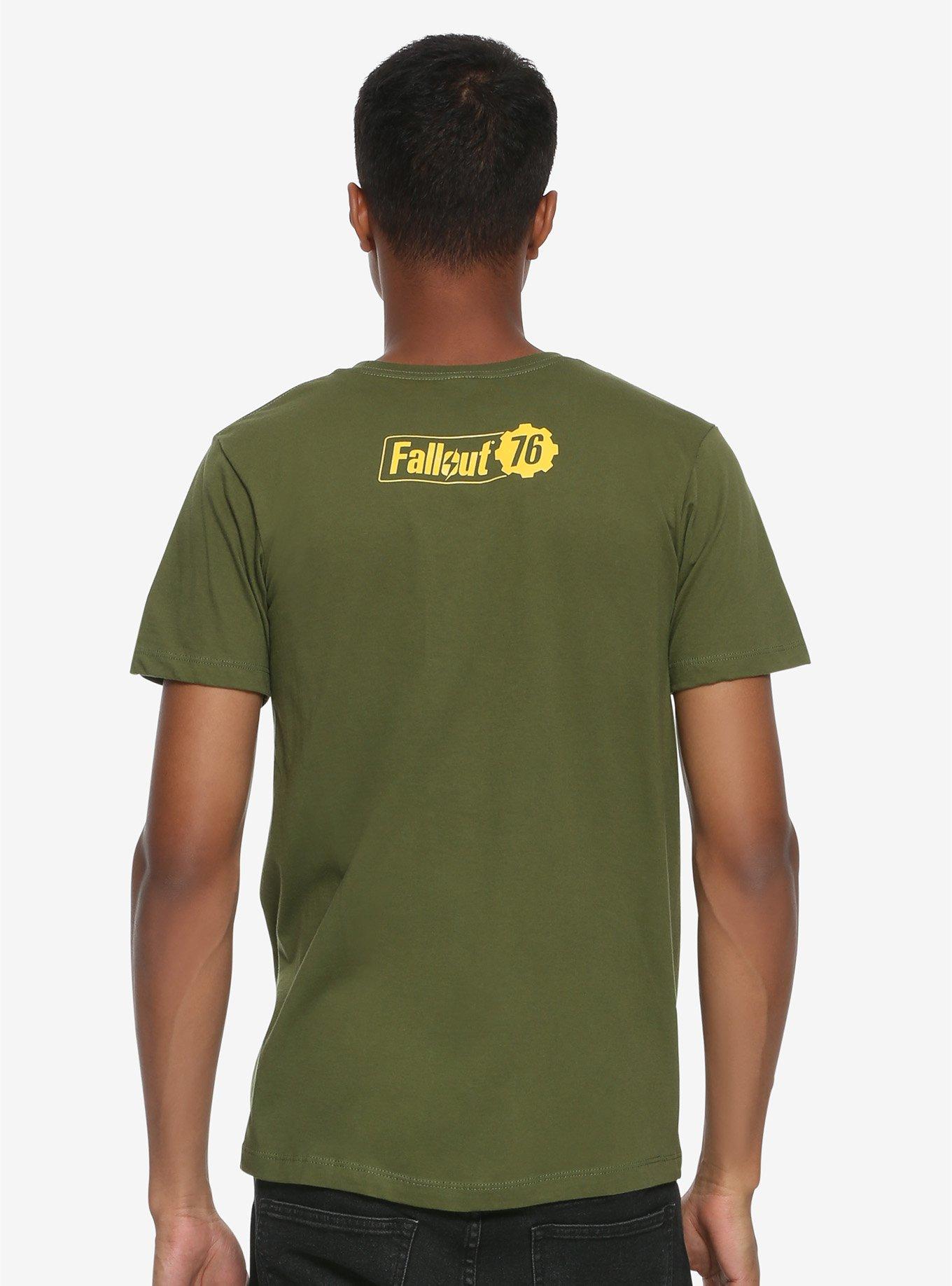 Fallout 76 Pip Boy Model 2000 T-Shirt, KELLY  DARK GREEN, alternate