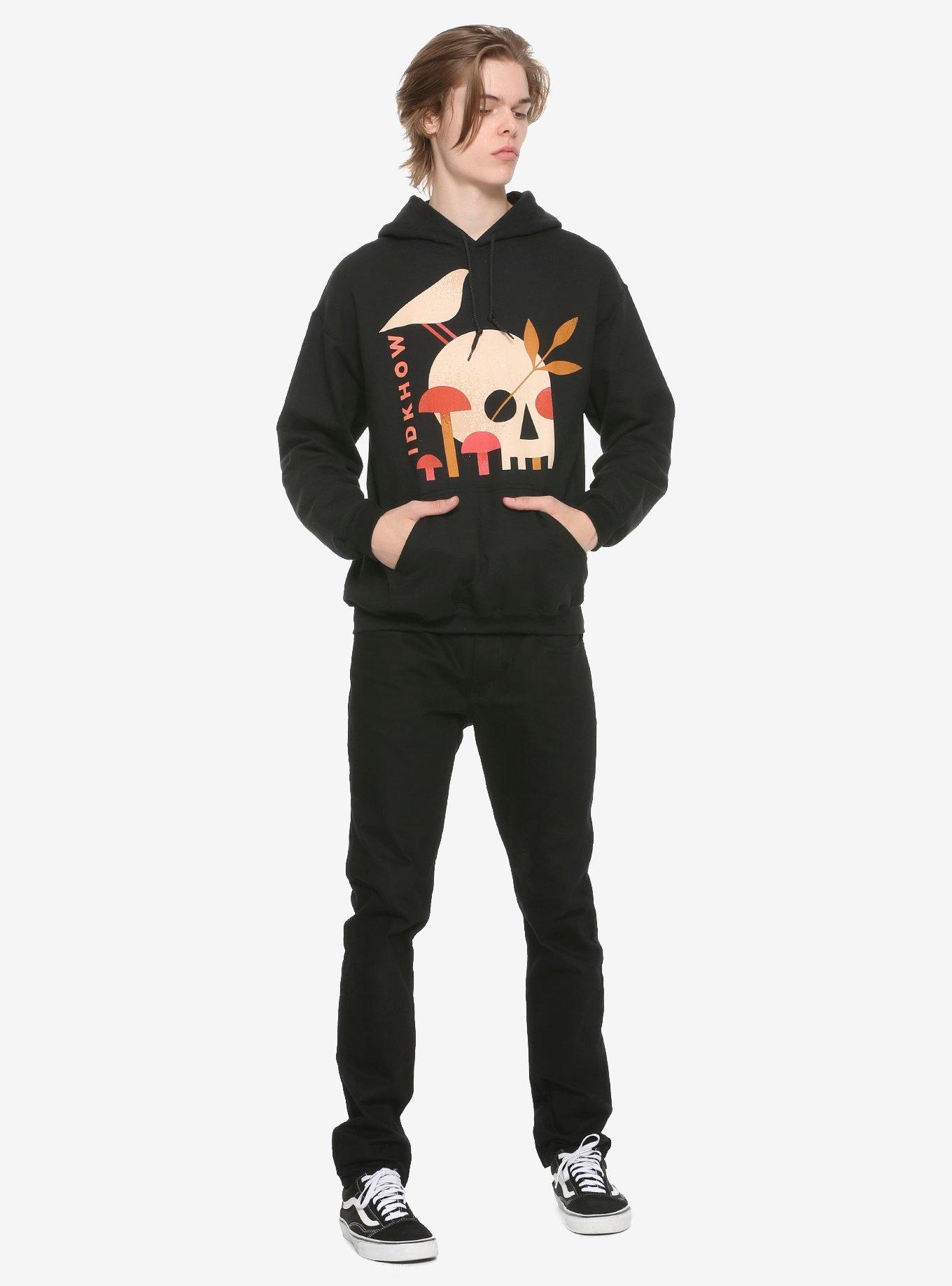I Don't Know How But They Found Me Skull Mushroom Hoodie, , alternate