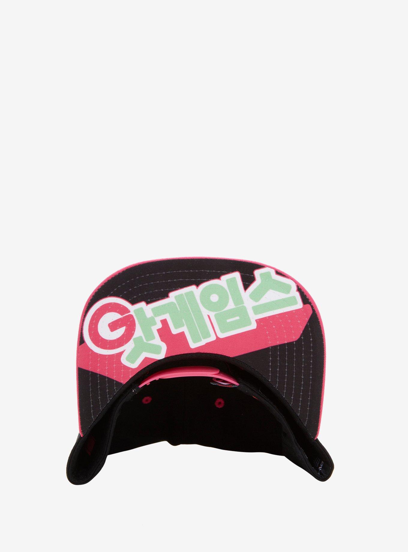 Overwatch D.Va Bunny Logo Snapback Hat, , alternate