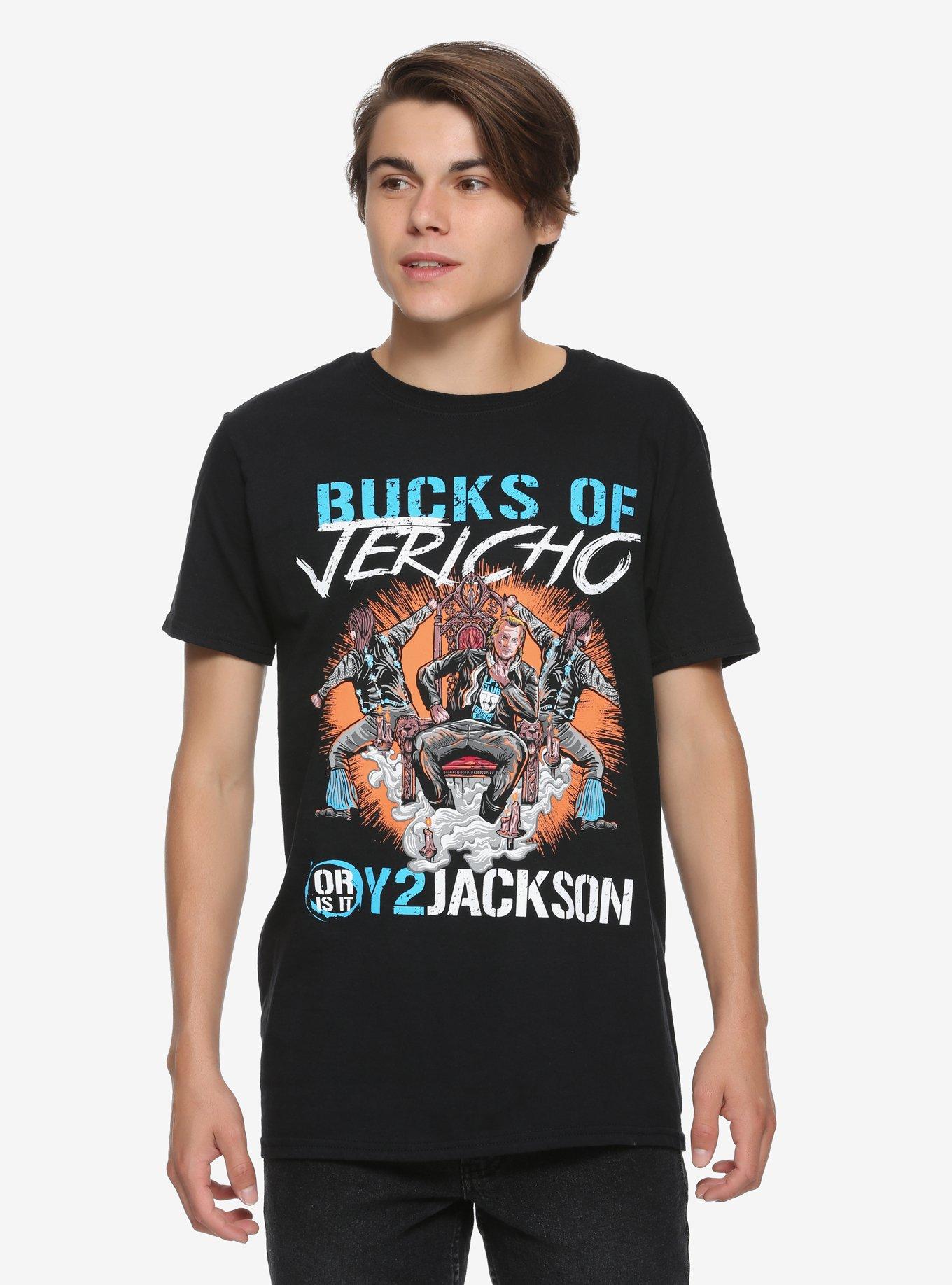 Pro-Wrestling Bucks Of Jericho Y2Jackson T-Shirt, BLACK, alternate