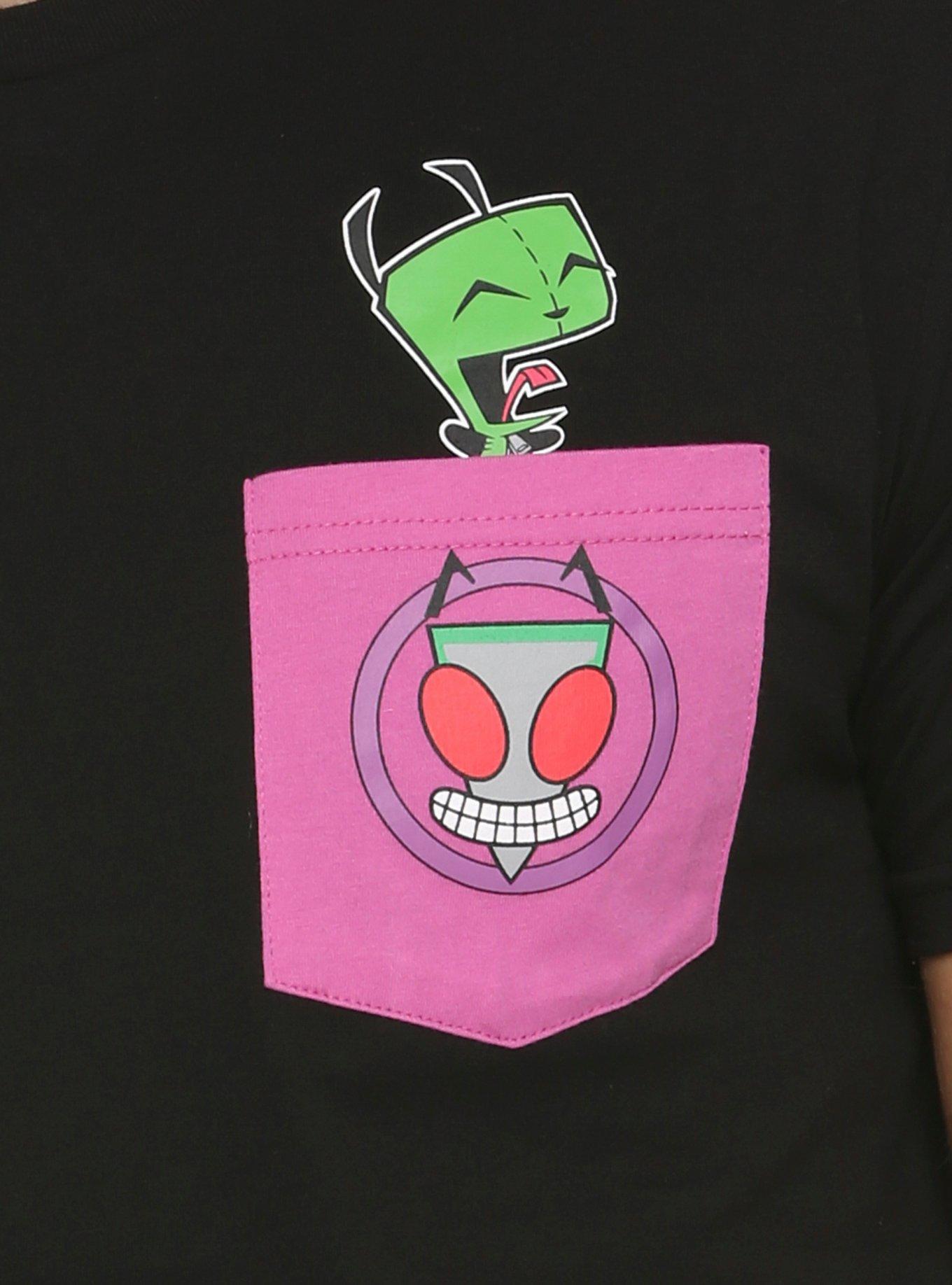 Invader Zim Gir Pocket T-Shirt - BoxLunch Exclusive, , alternate