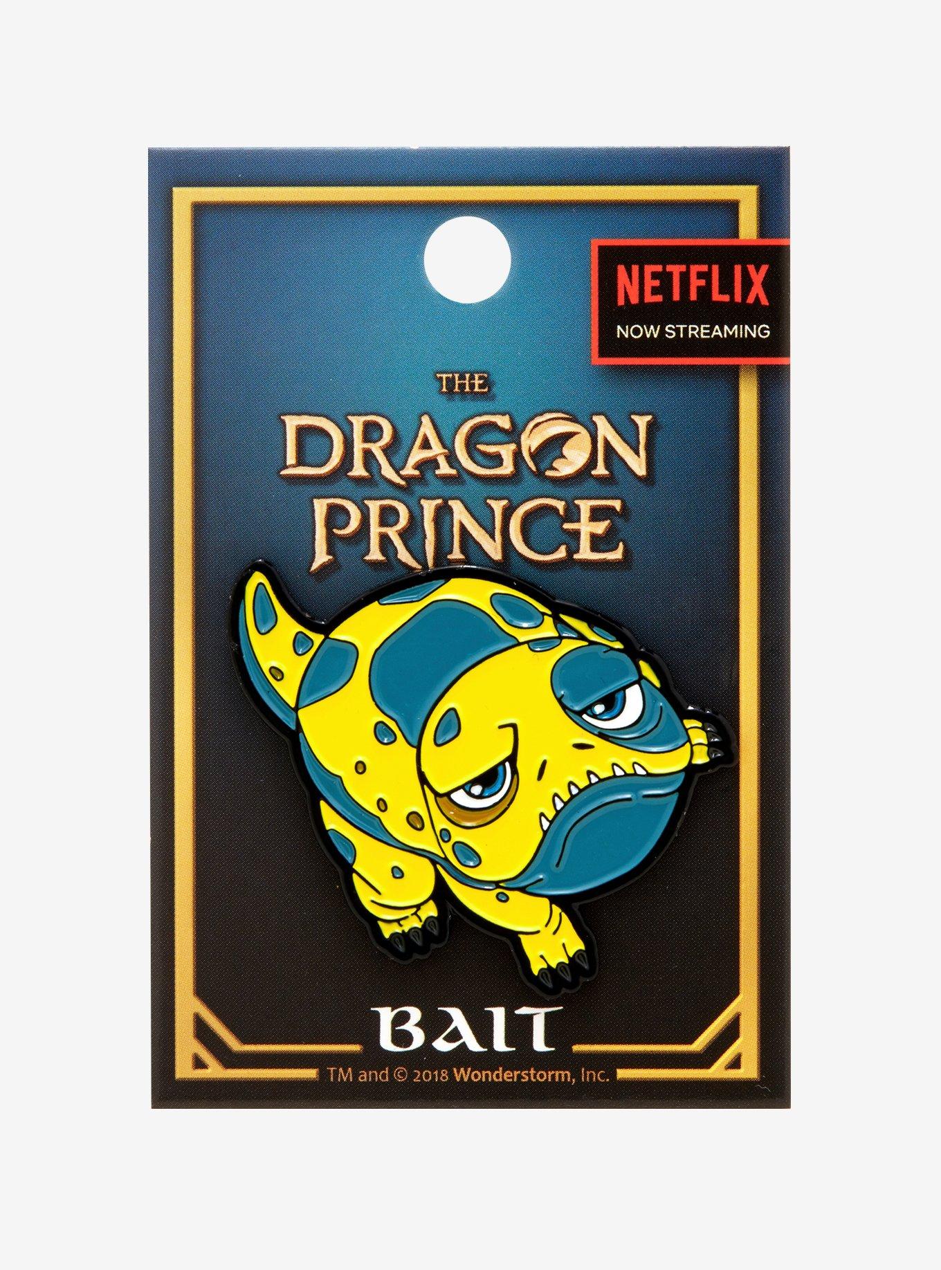 The Dragon Prince Bait Enamel Pin Hot Topic Exclusive, , alternate