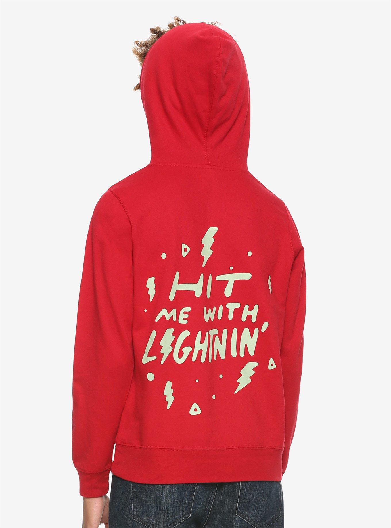 Paramore Hit Me With Lightning Hoodie, , alternate