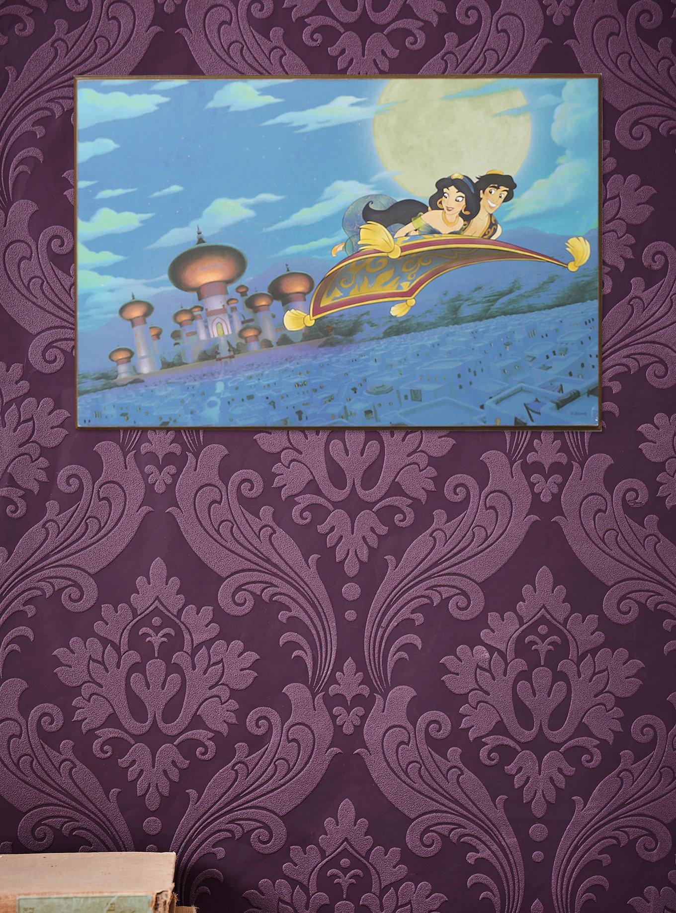 Disney Aladdin Magic Carpet Ride Wood Wall Art, , alternate