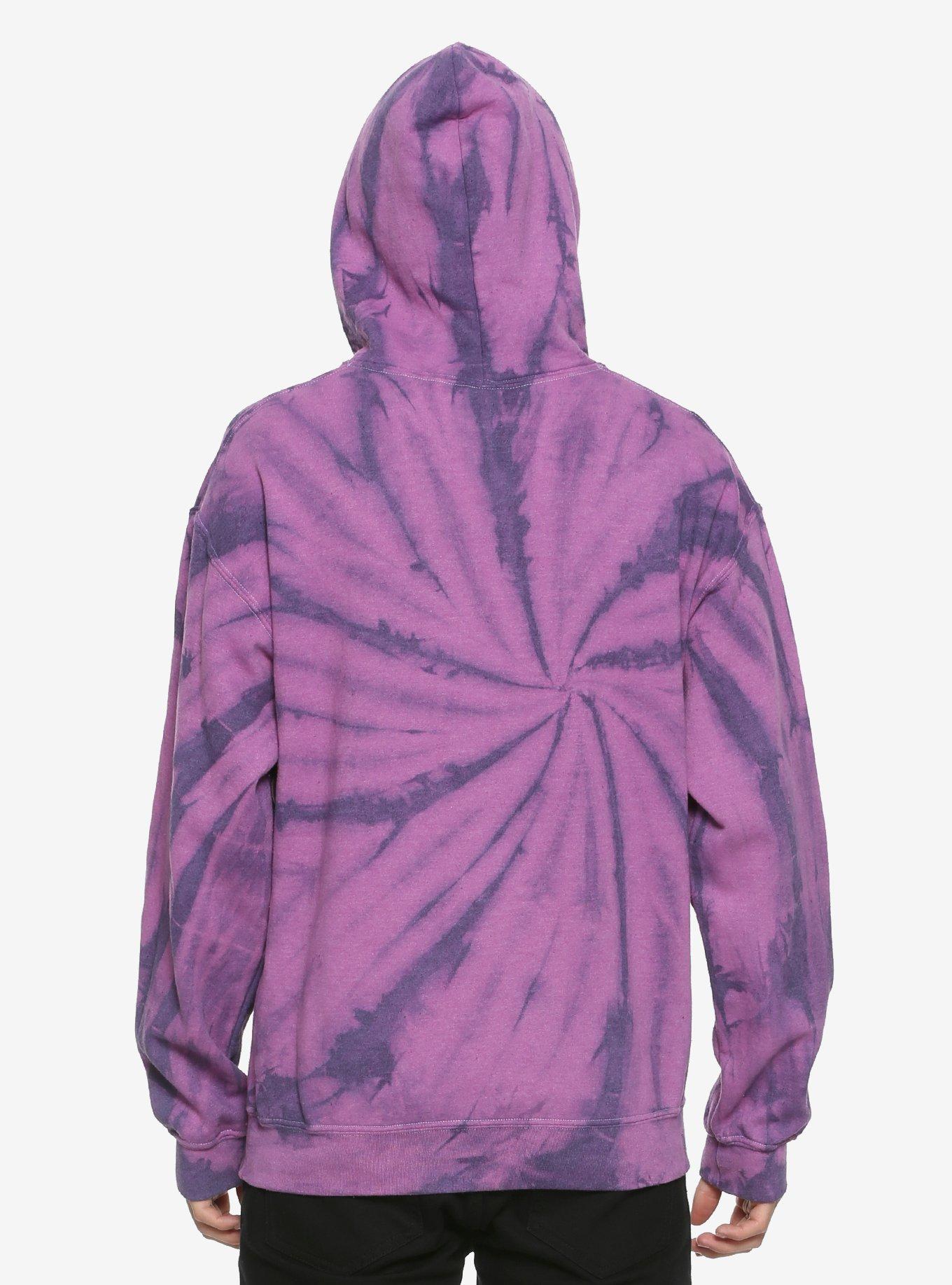 Beetlejuice Purple Tie-Dye Hoodie, , alternate