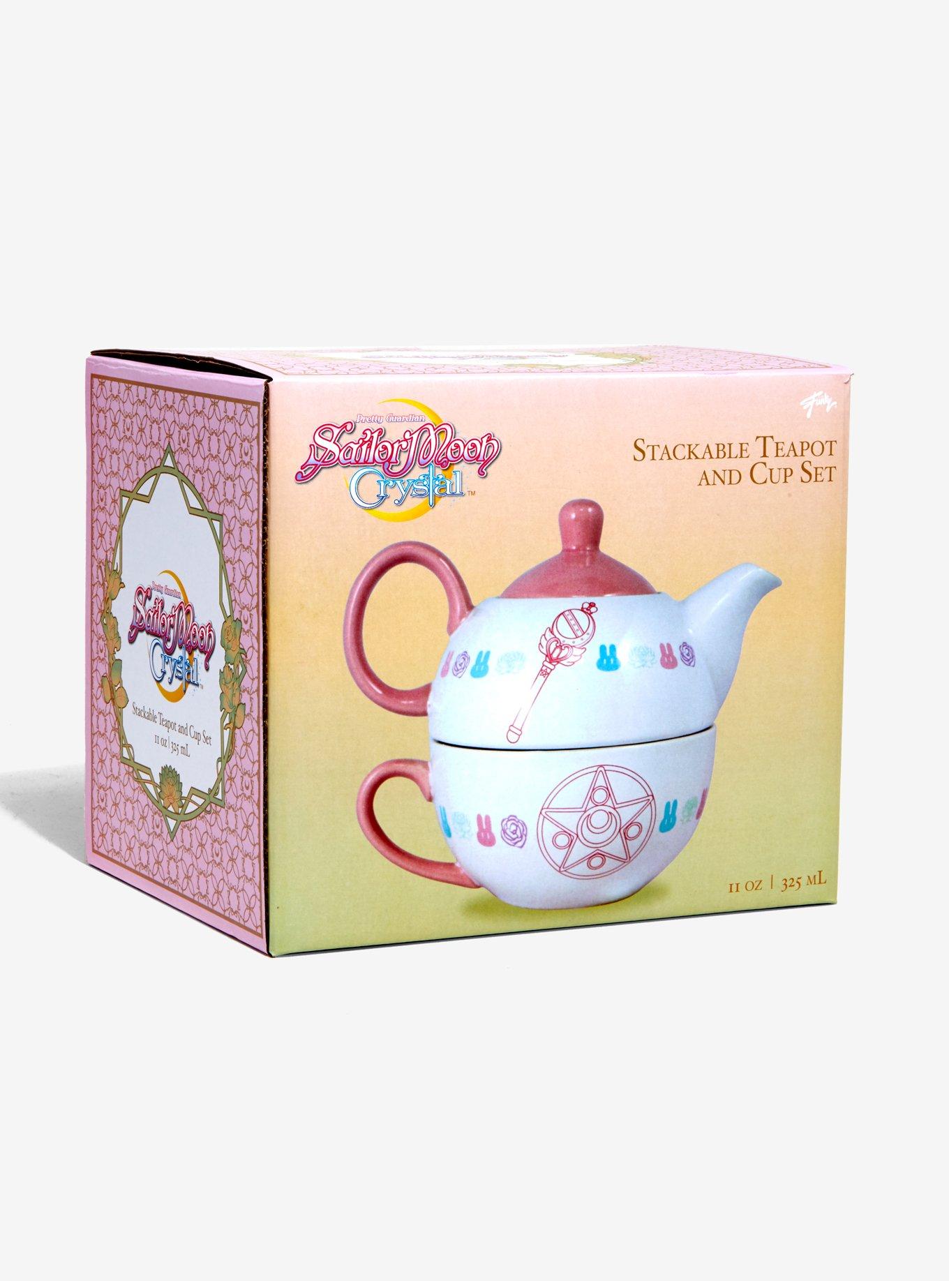 Sailor Moon Crystal Stackable Teapot & Cup Set, , alternate