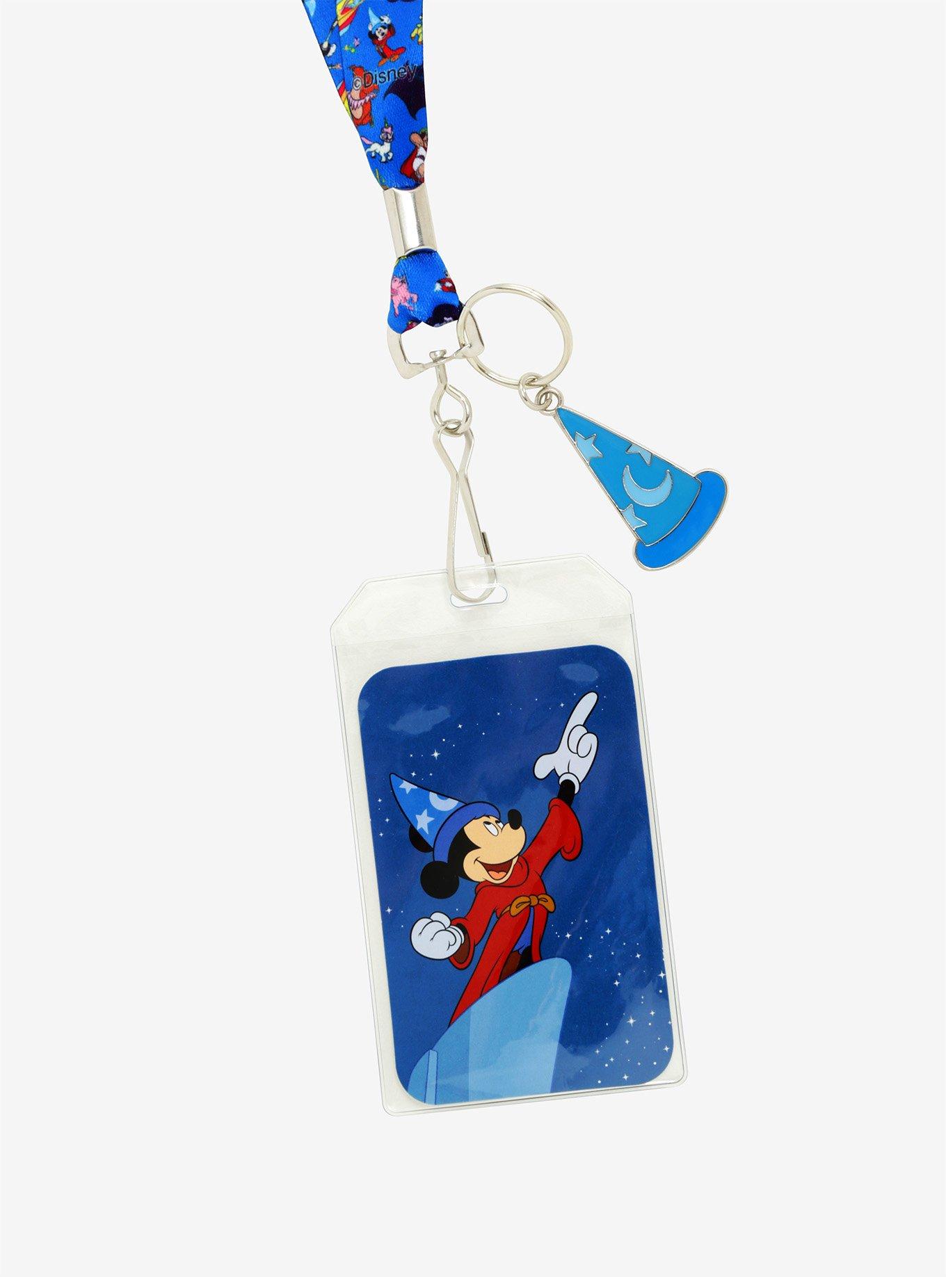 Disney Fantasia Mickey Mouse Lanyard - BoxLunch Exclusive, , alternate