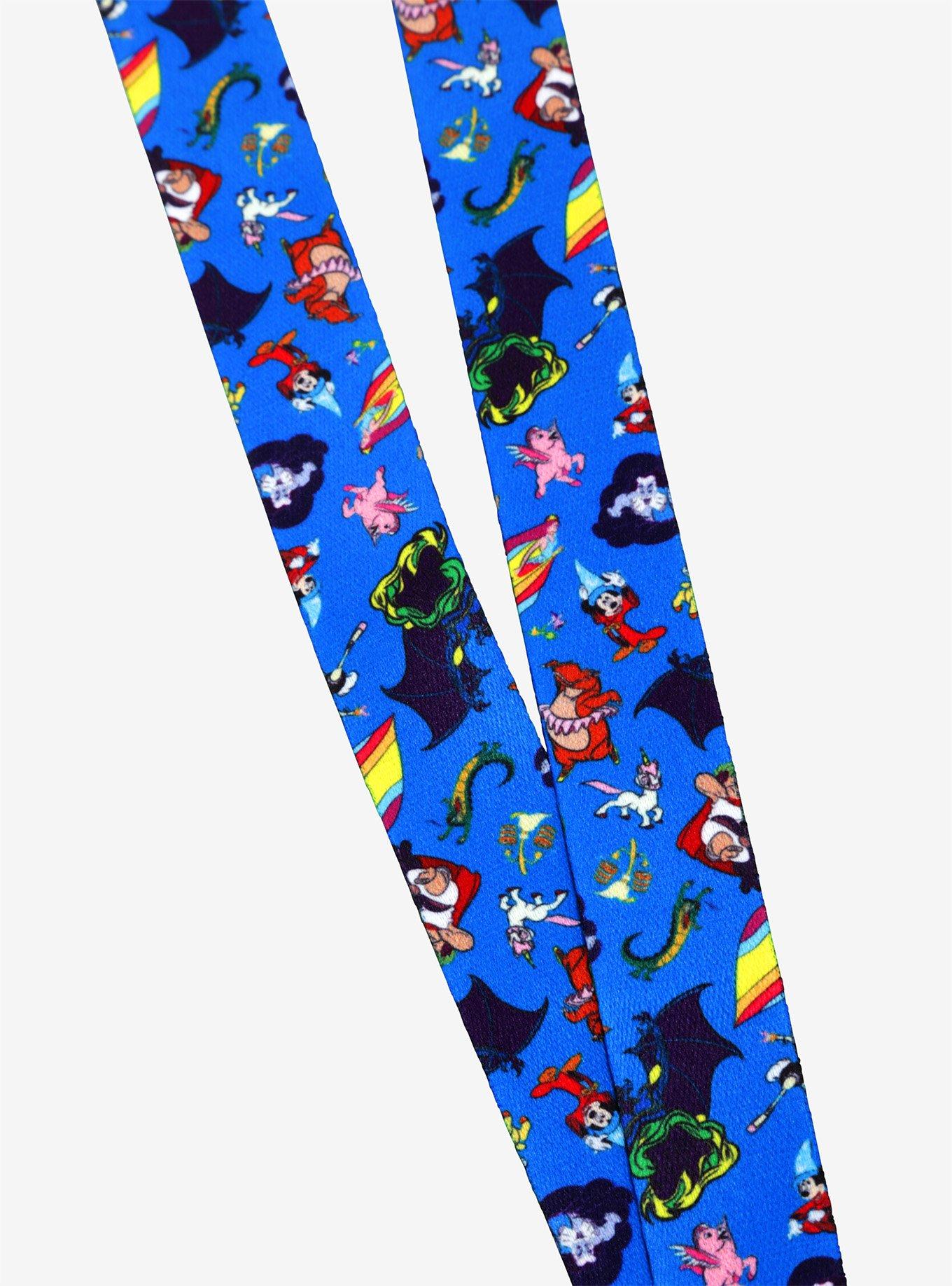 Disney Fantasia Mickey Mouse Lanyard - BoxLunch Exclusive, , alternate