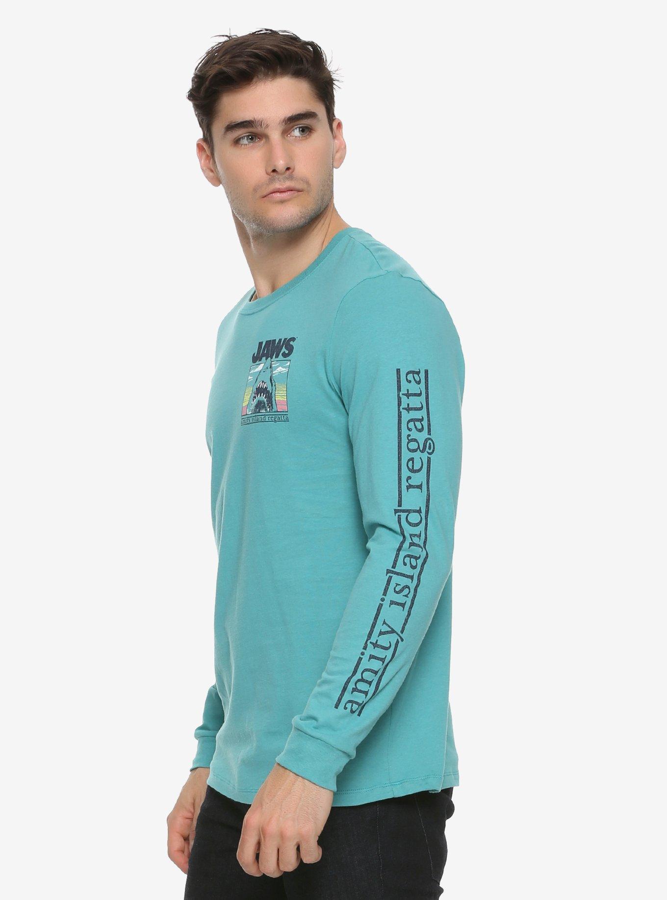 Jaws Amity Island Regatta Long Sleeve T-Shirt - BoxLunch Exclusive, , alternate