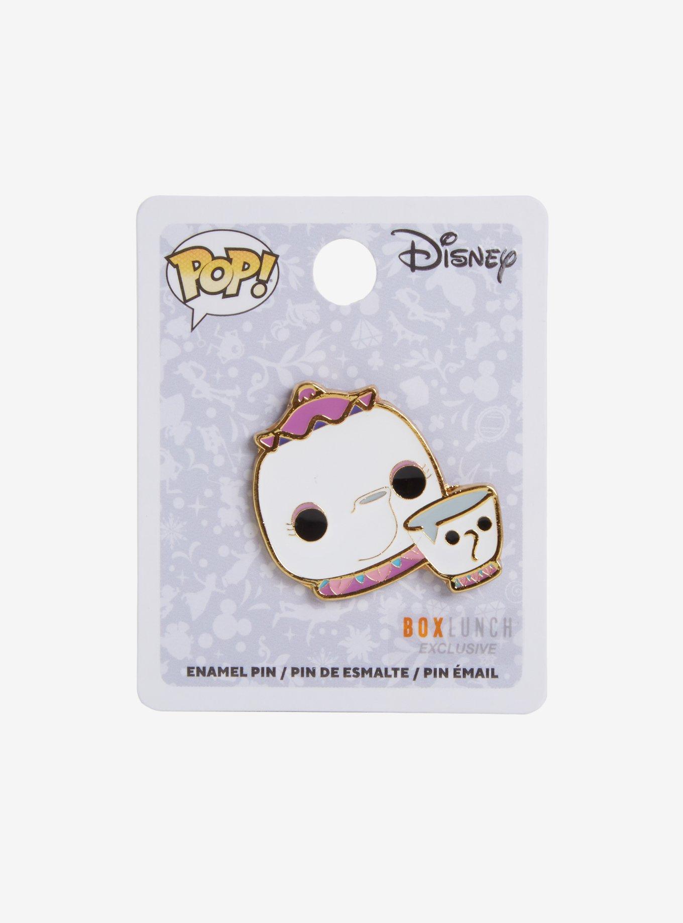 Funko Pop! Disney Beauty And The Beast Mrs. Potts & Chip Enamel Pin Set - BoxLunch Exclusive, , alternate