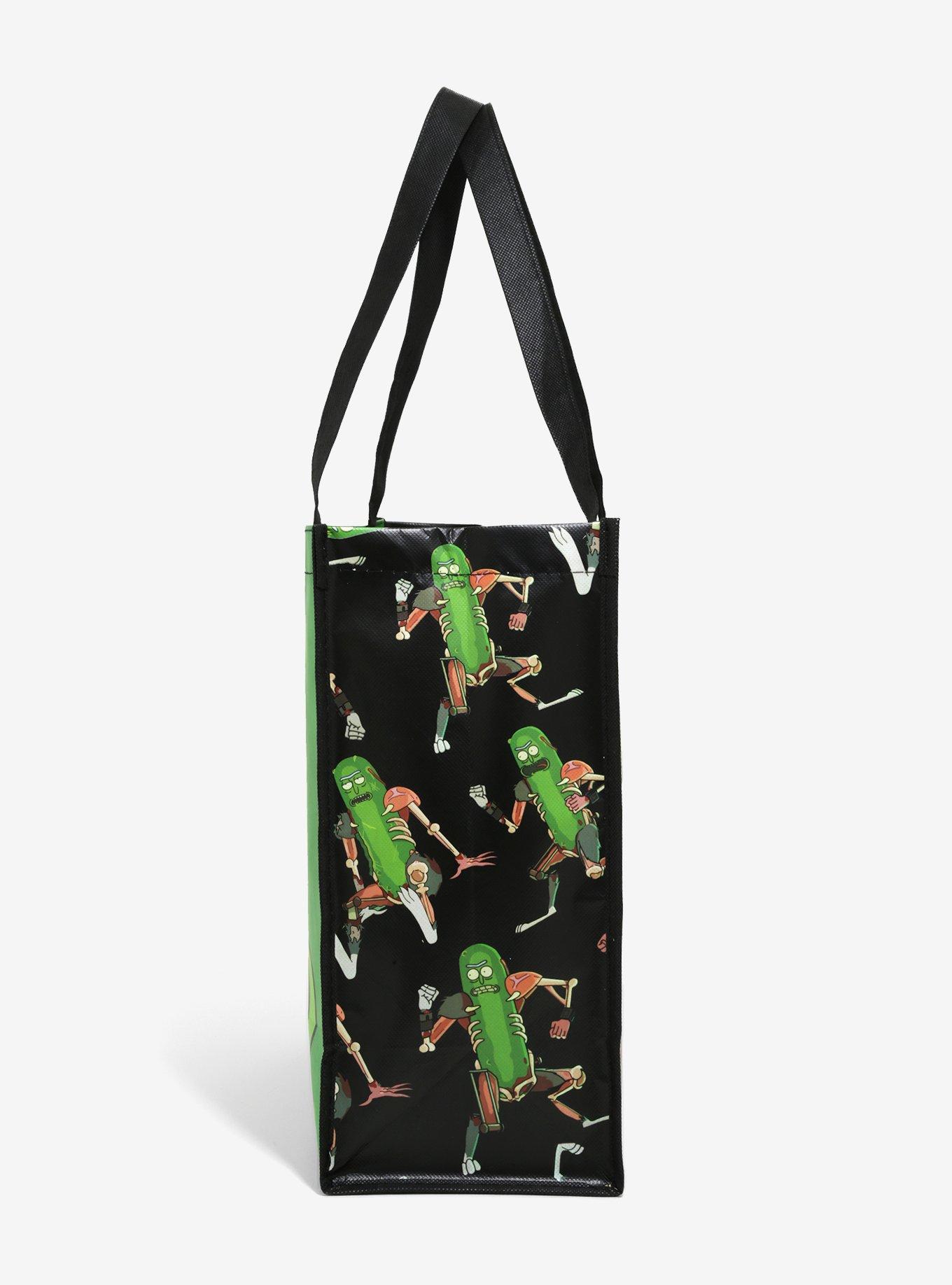 Rick And Morty Solenya The Pickle Man Reusable Tote, , alternate