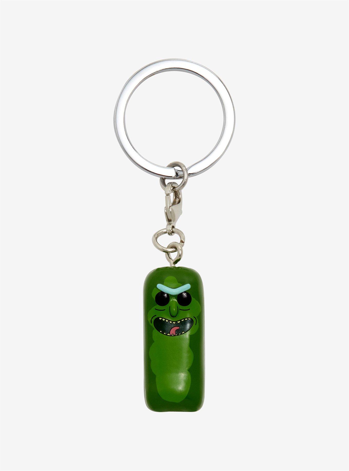 Funko Rick And Morty Pocket Pop! Pickle Rick Key Chain, , alternate