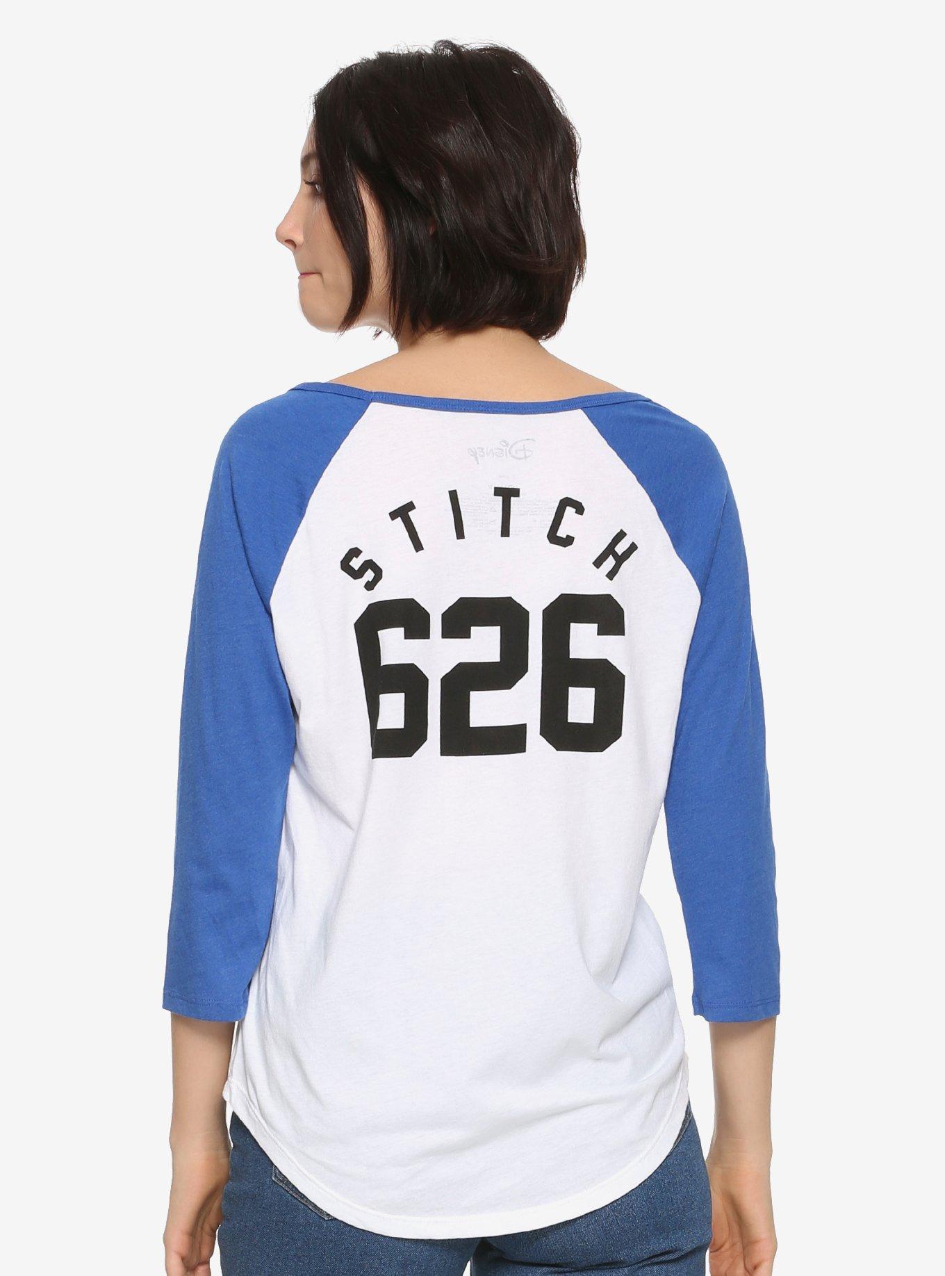 Disney Lilo & Stitch 626 Womens Raglan - BoxLunch Exclusive, , alternate
