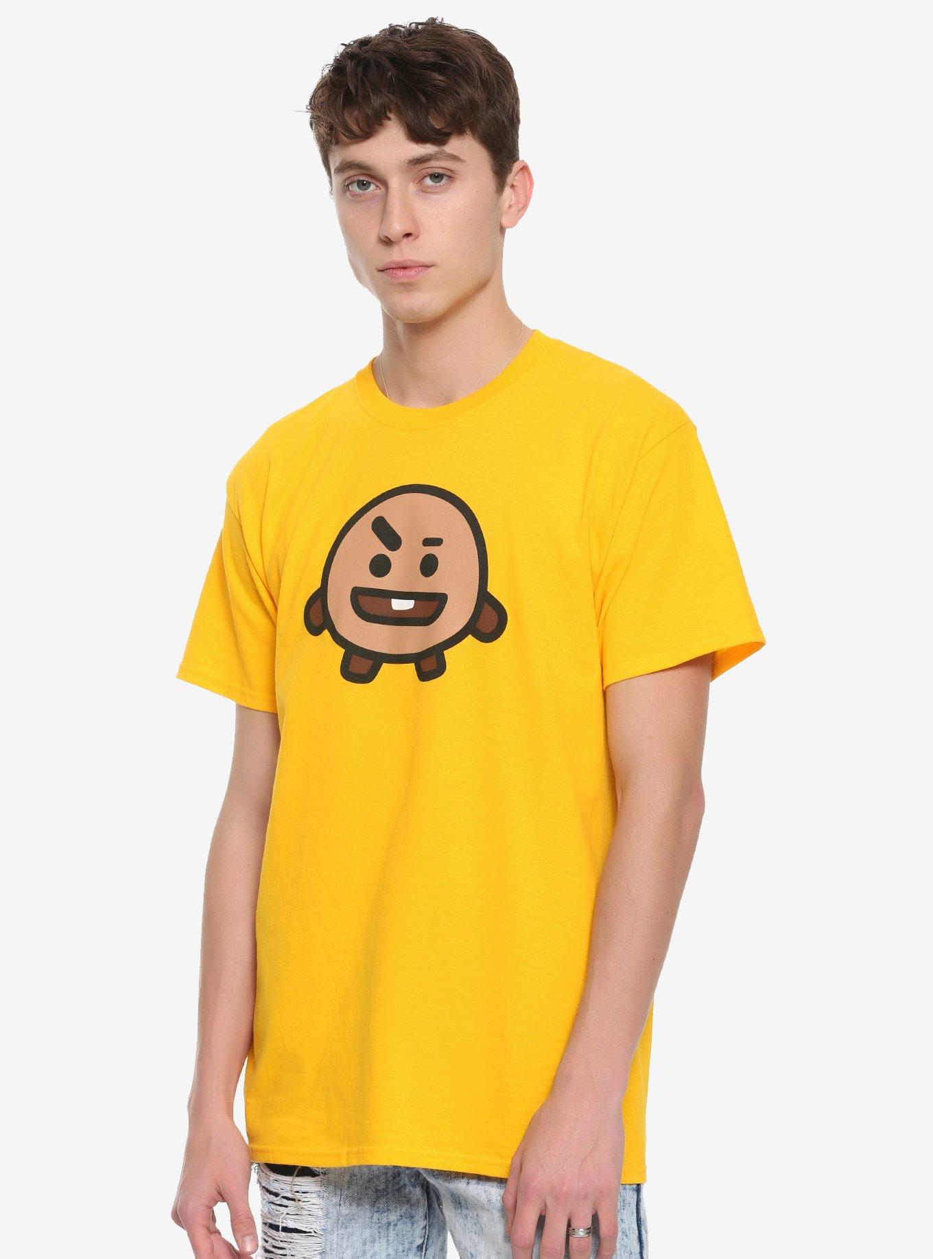 BT21 Shooky T-Shirt, LIGHT ORANGE, alternate