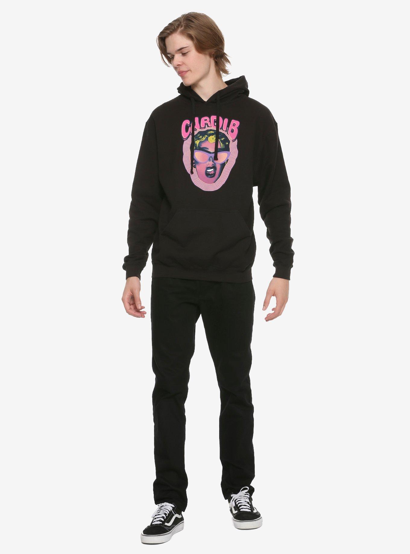 Cardi B Invasion Face Hoodie, , alternate