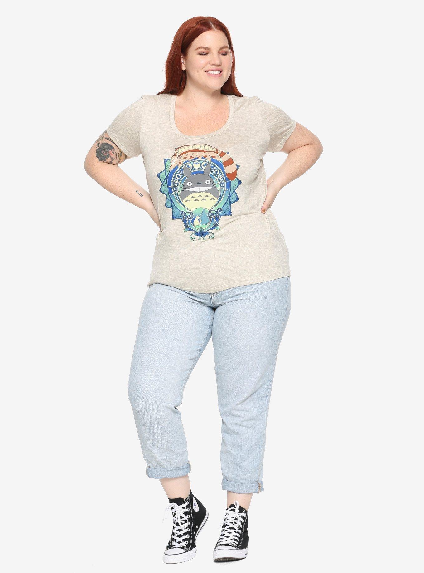 Her Universe Studio Ghibli My Neighbor Totoro Forest Guardians Girls T-Shirt Plus Size Hot Topic Exclusive, , alternate