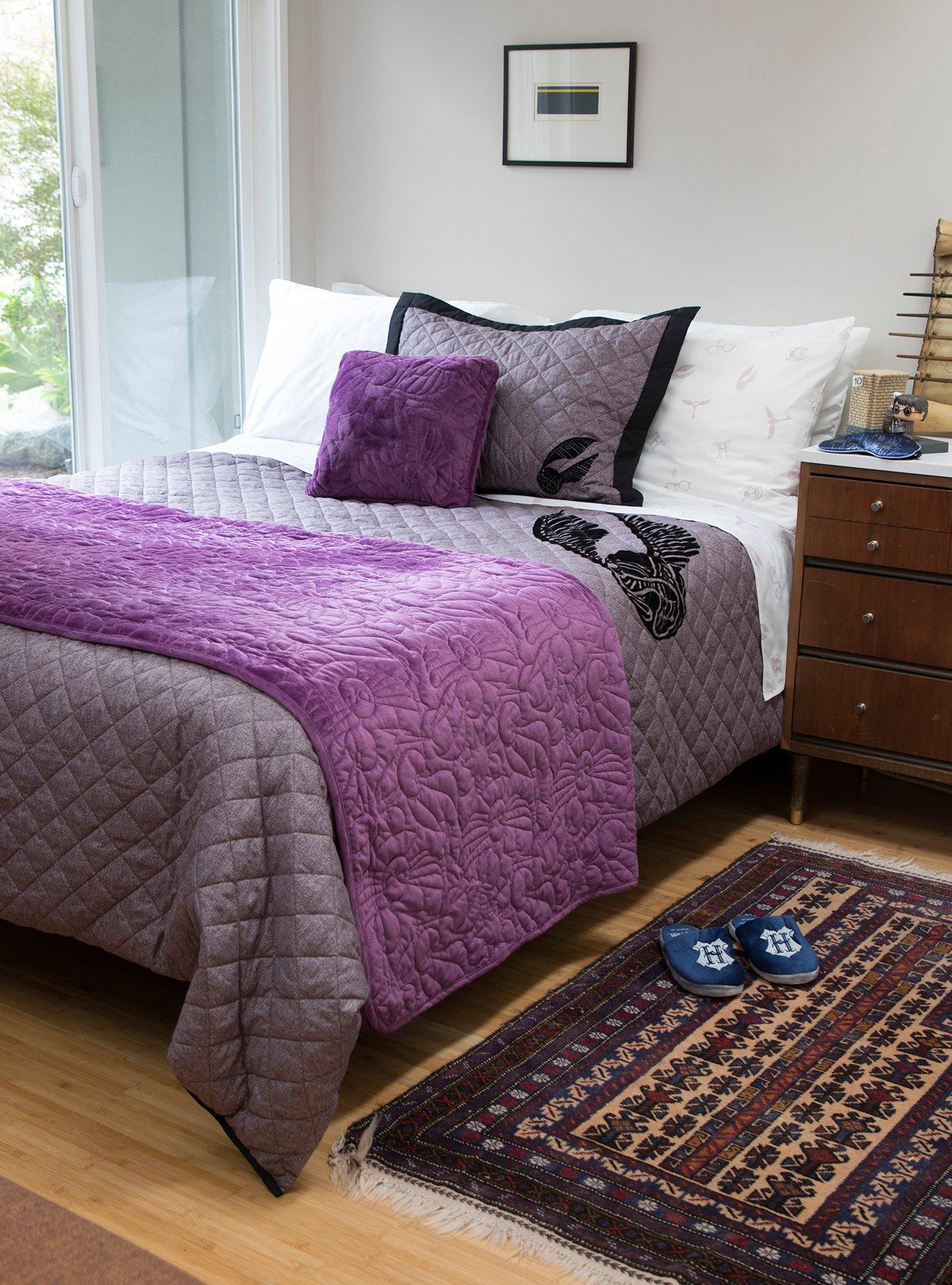 Harry Potter Toss Print Sheet Set - BoxLunch Exclusive, , alternate