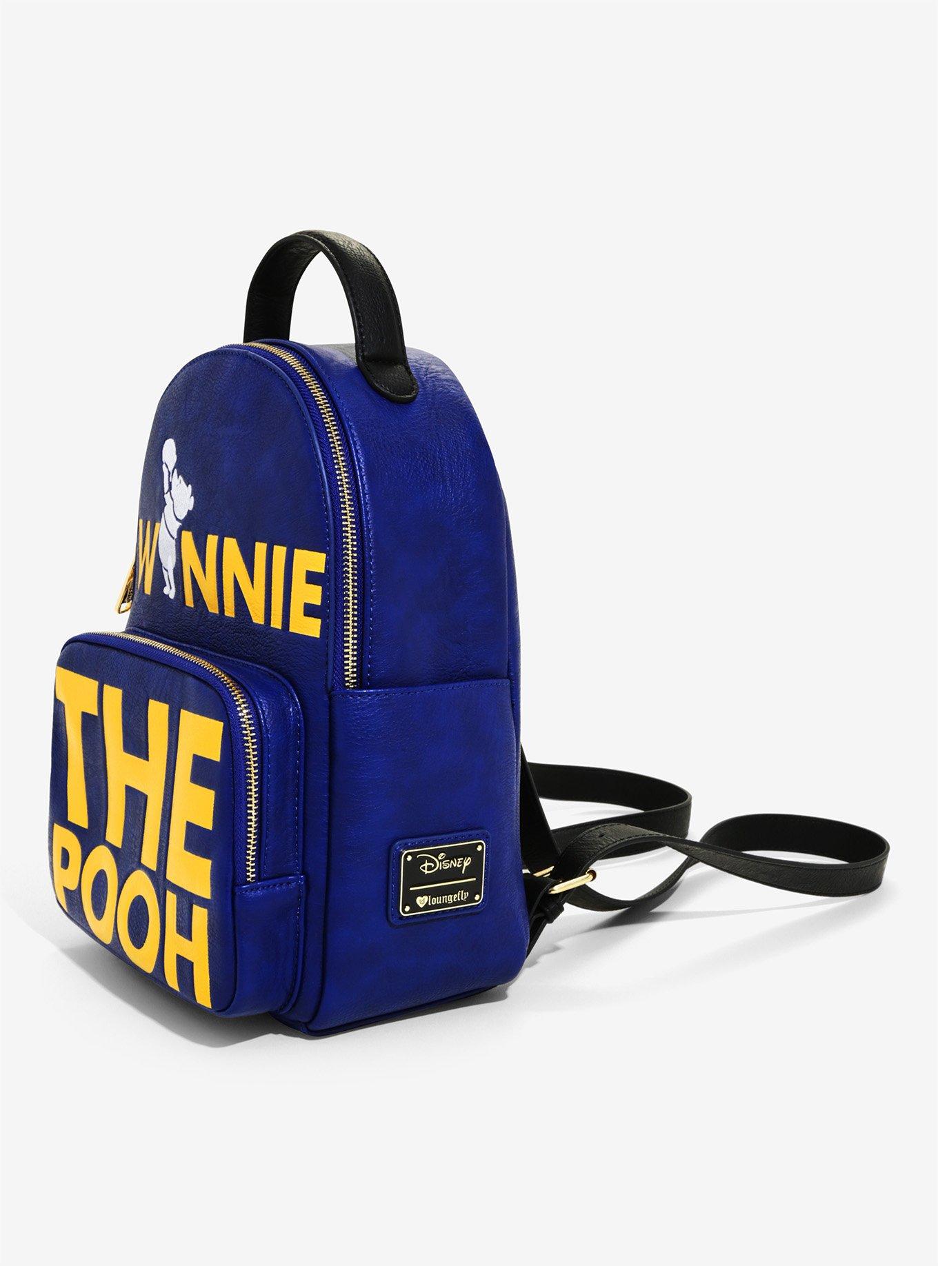Loungefly Disney Winnie The Pooh Verbiage Mini Backpack - BoxLunch Exclusive, , alternate