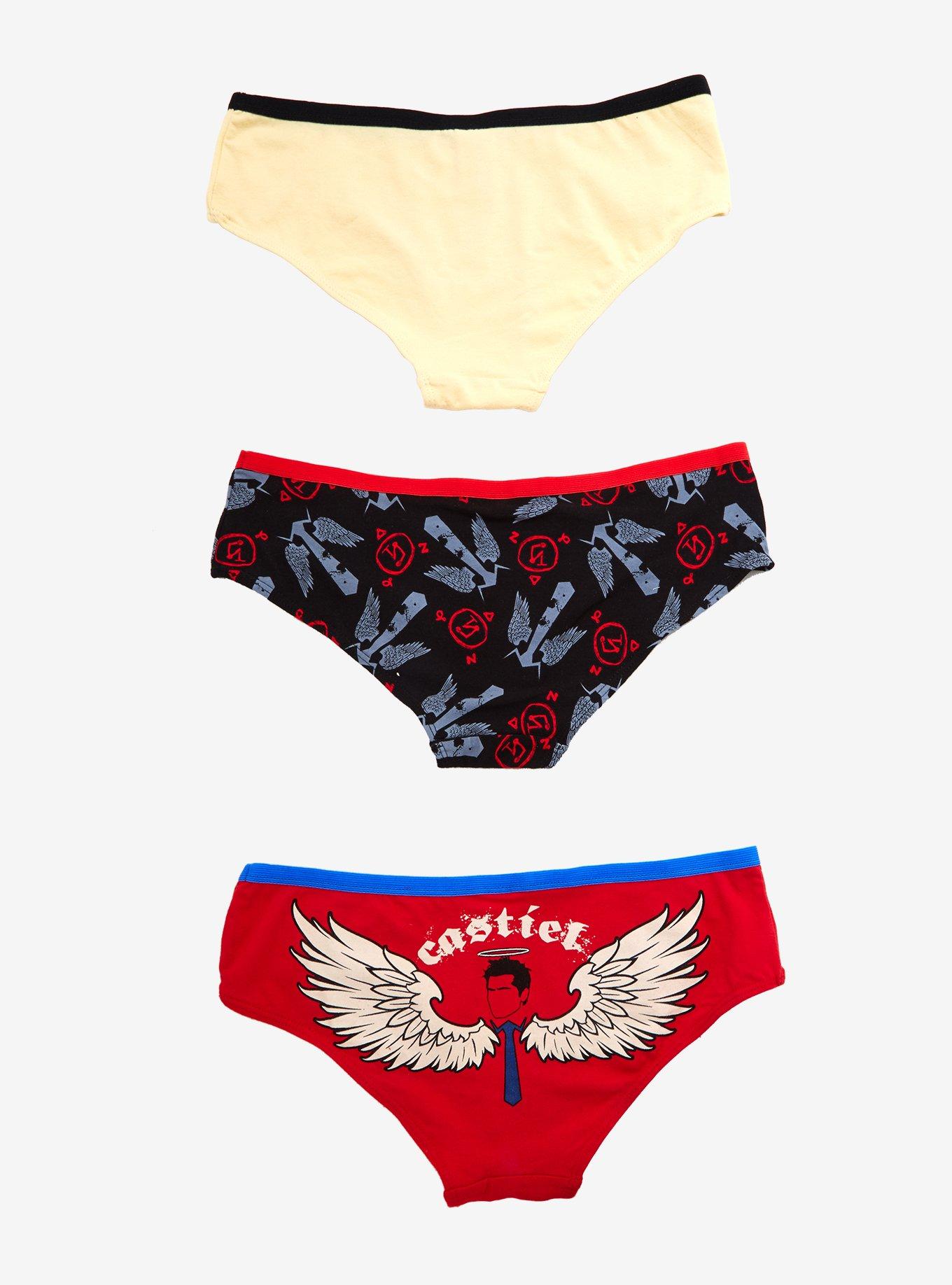 Supernatural Castiel Hipster Panty Set, , alternate