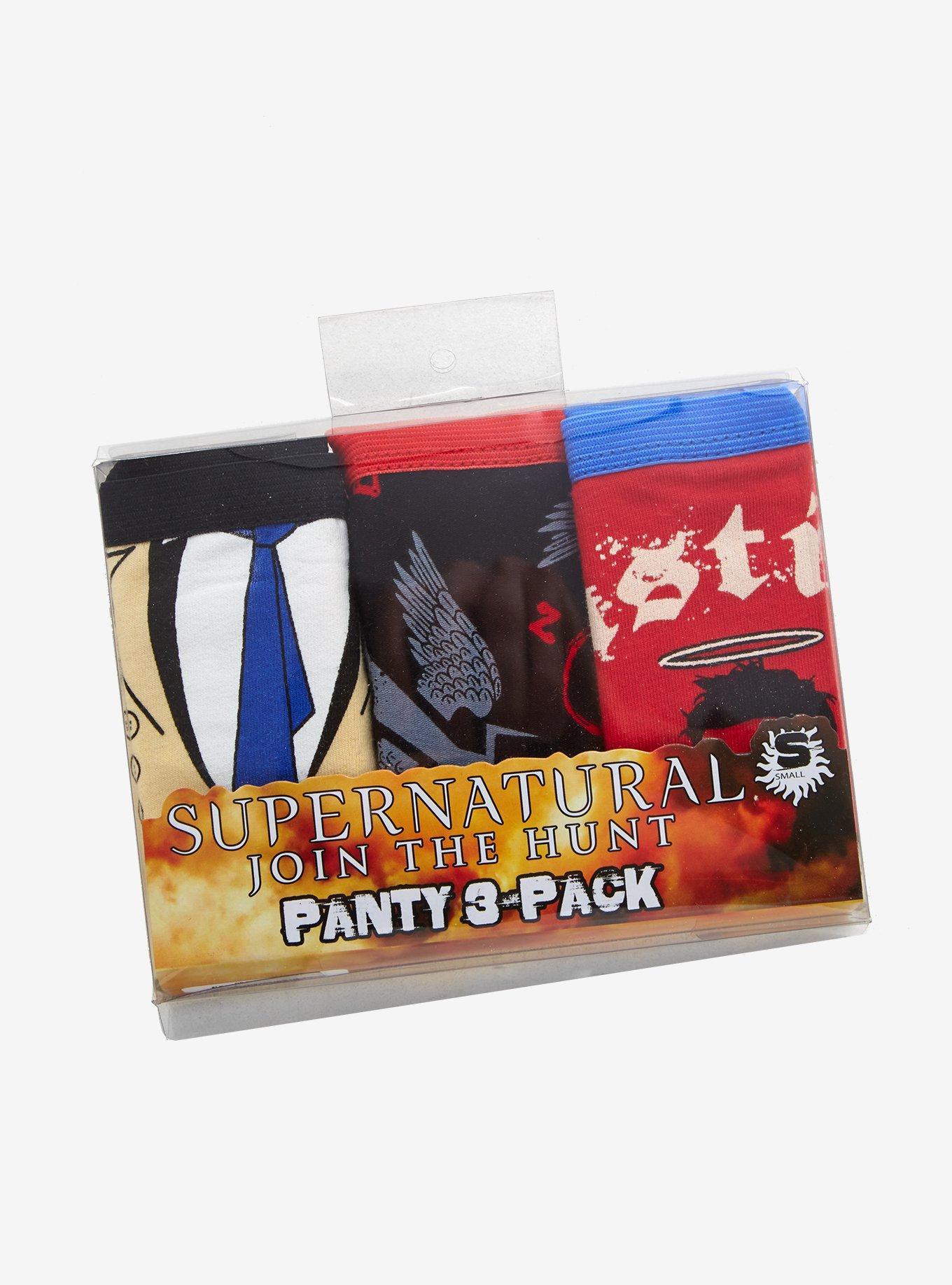 Supernatural Castiel Hipster Panty Set, , alternate