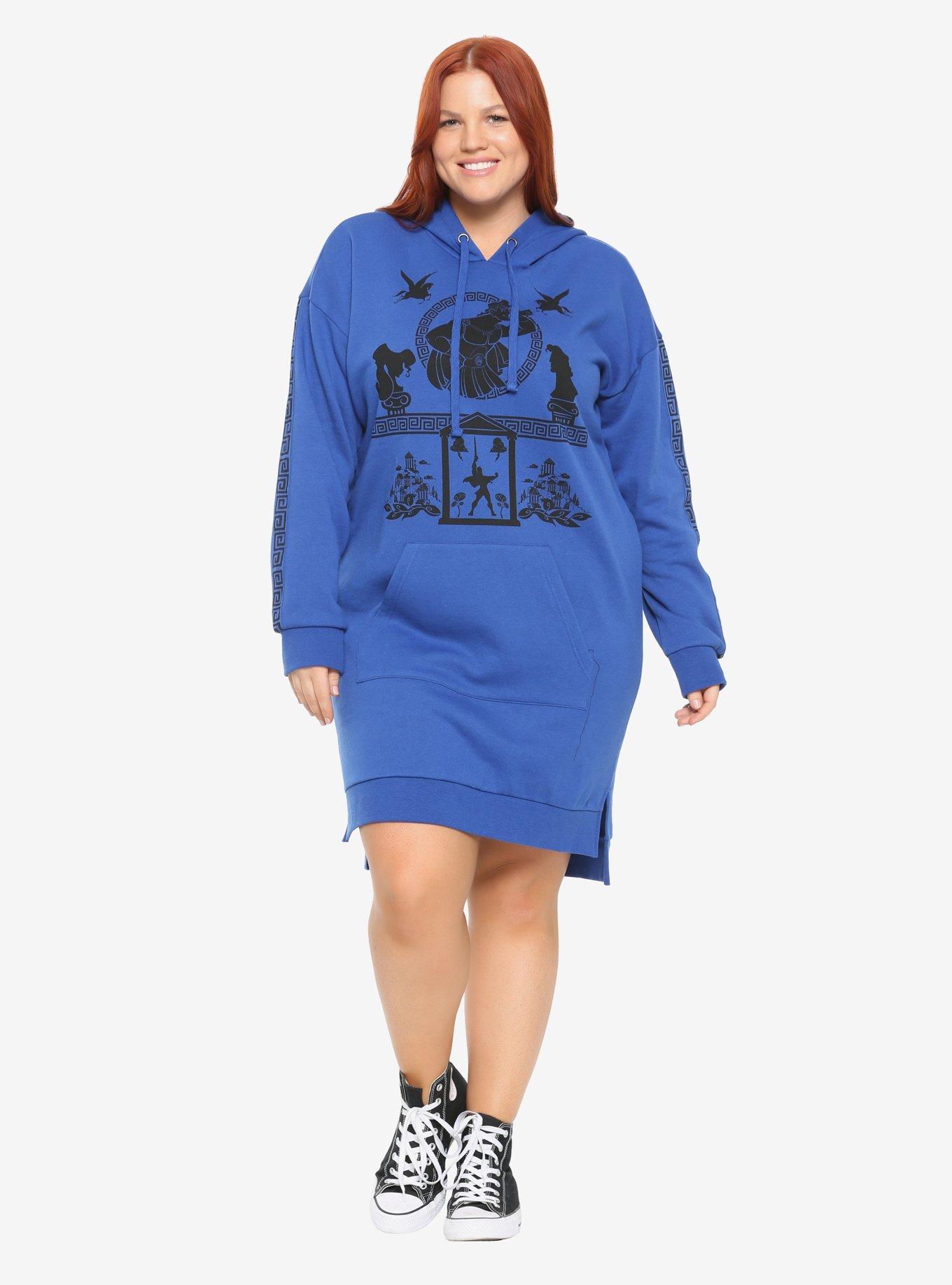 Disney Hercules Pottery Hoodie Dress Plus Size, , alternate