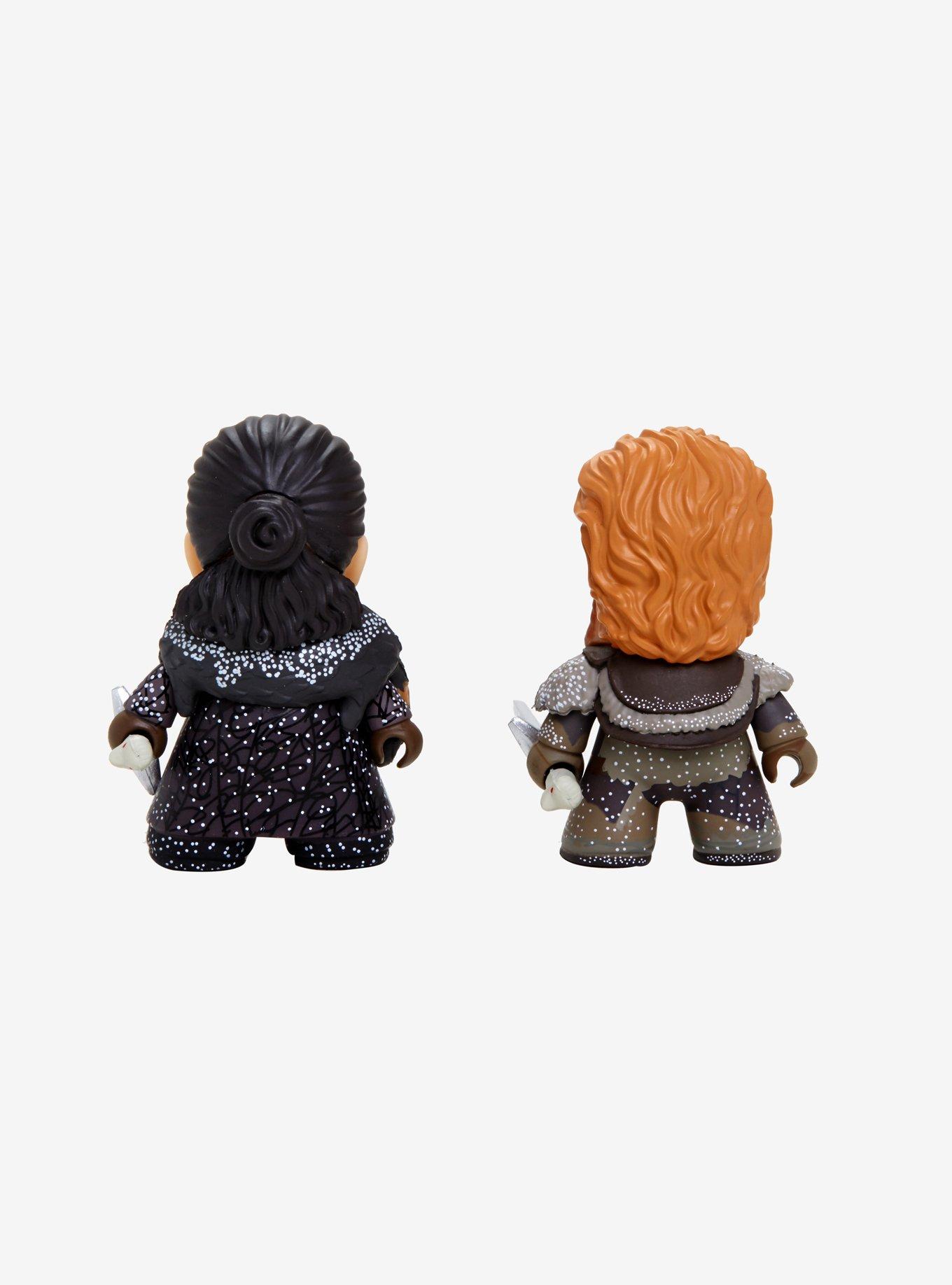Game Of Thrones Jon Snow & Tormund Giantsbane Snow Covered 3 Inch Titans Vinyl Figure Twin Pack 2018 Fall Convention Exclusive, , alternate