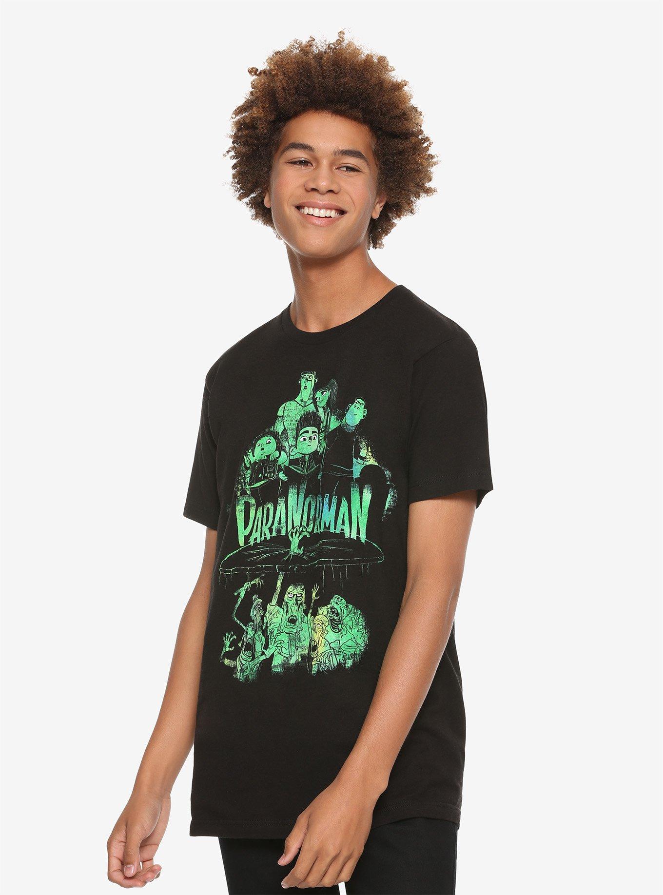 Laika ParaNorman Group T-Shirt, BLACK, alternate