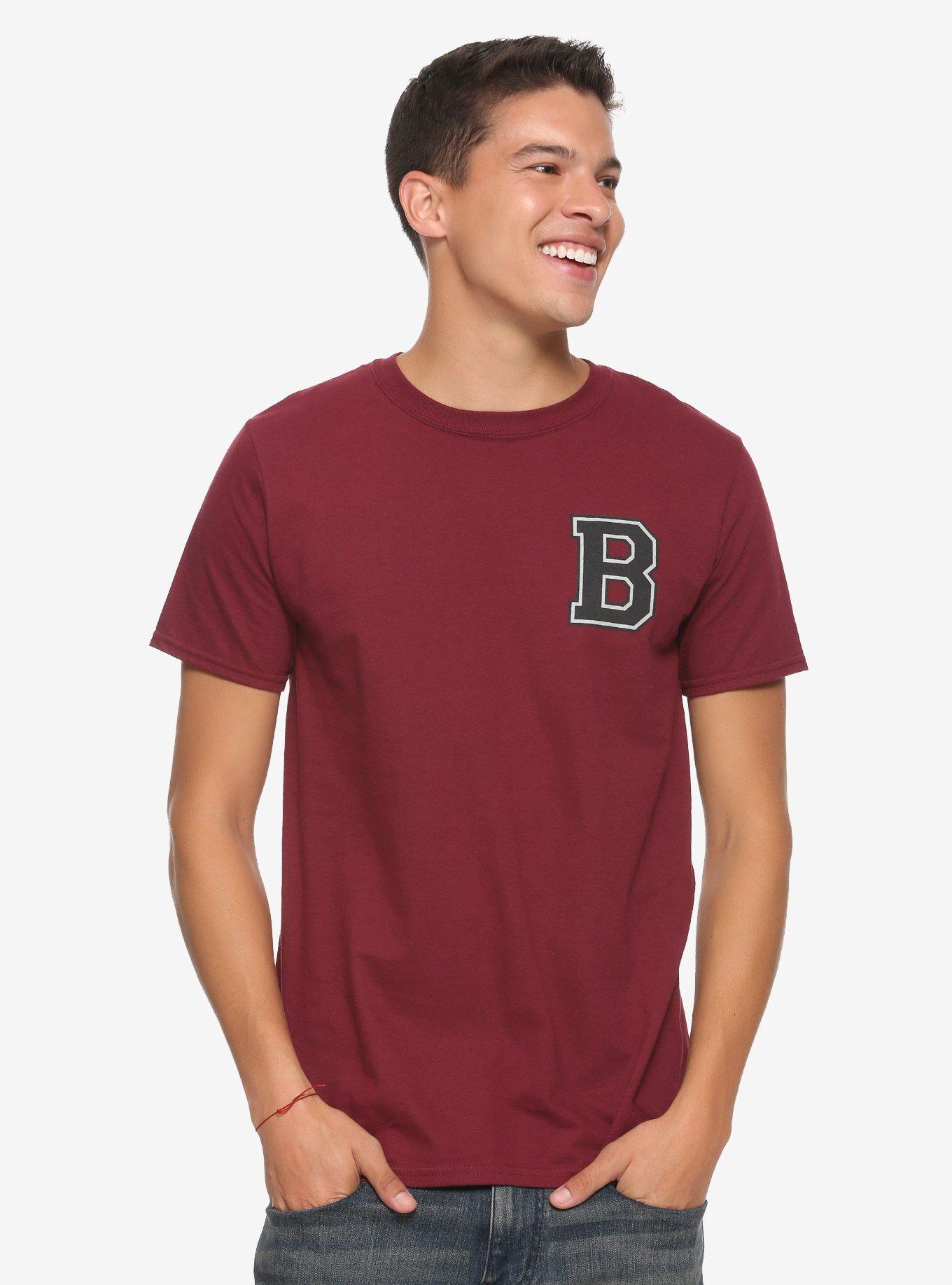 Life Is Strange Arcadia Bigfoots B T-shirt, DEEP RUBY, alternate