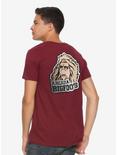 Life Is Strange Arcadia Bigfoots B T-shirt, DEEP RUBY, alternate