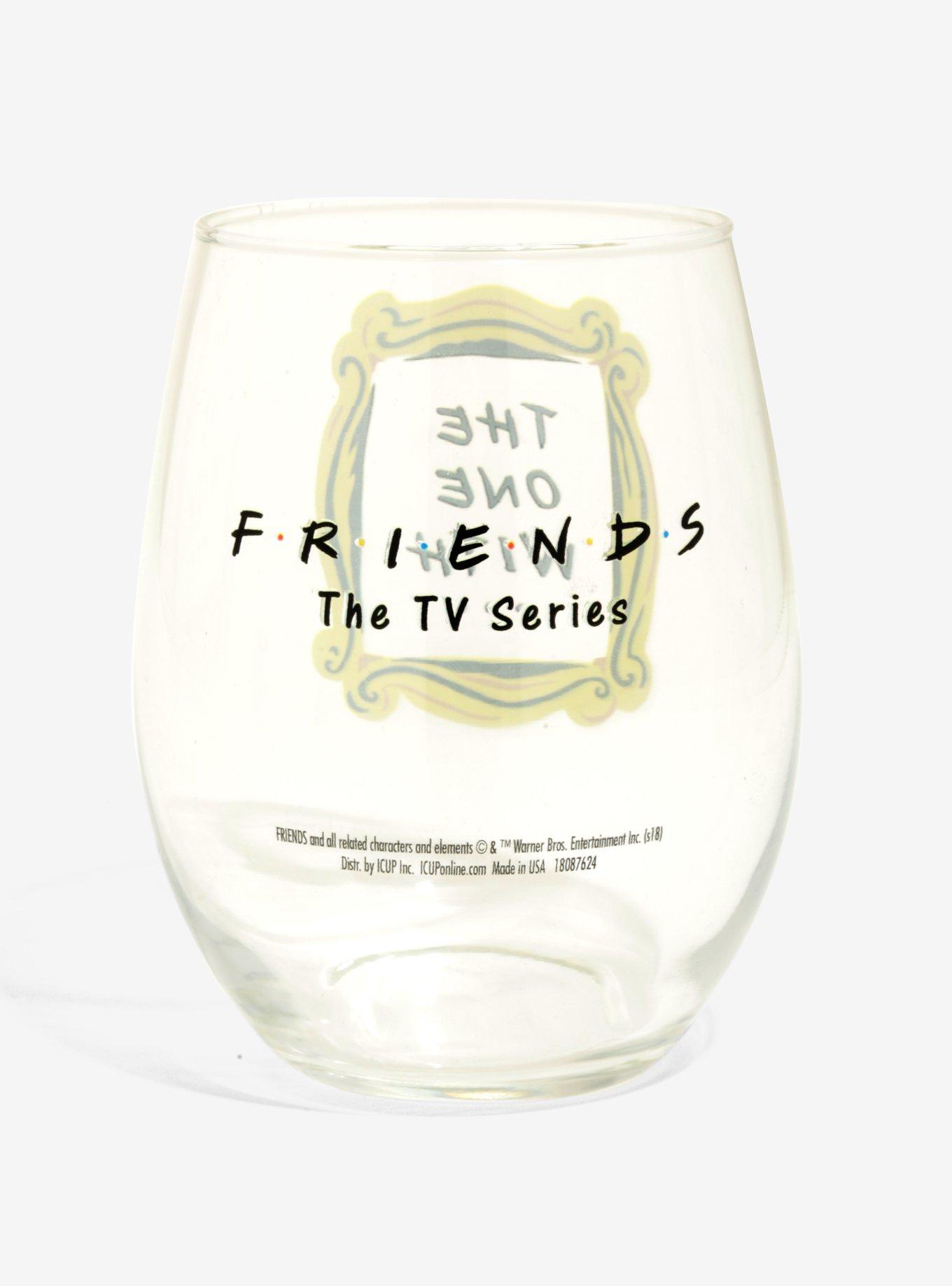 Friends Stemless Wine Glasses - BoxLunch Exclusive, , alternate