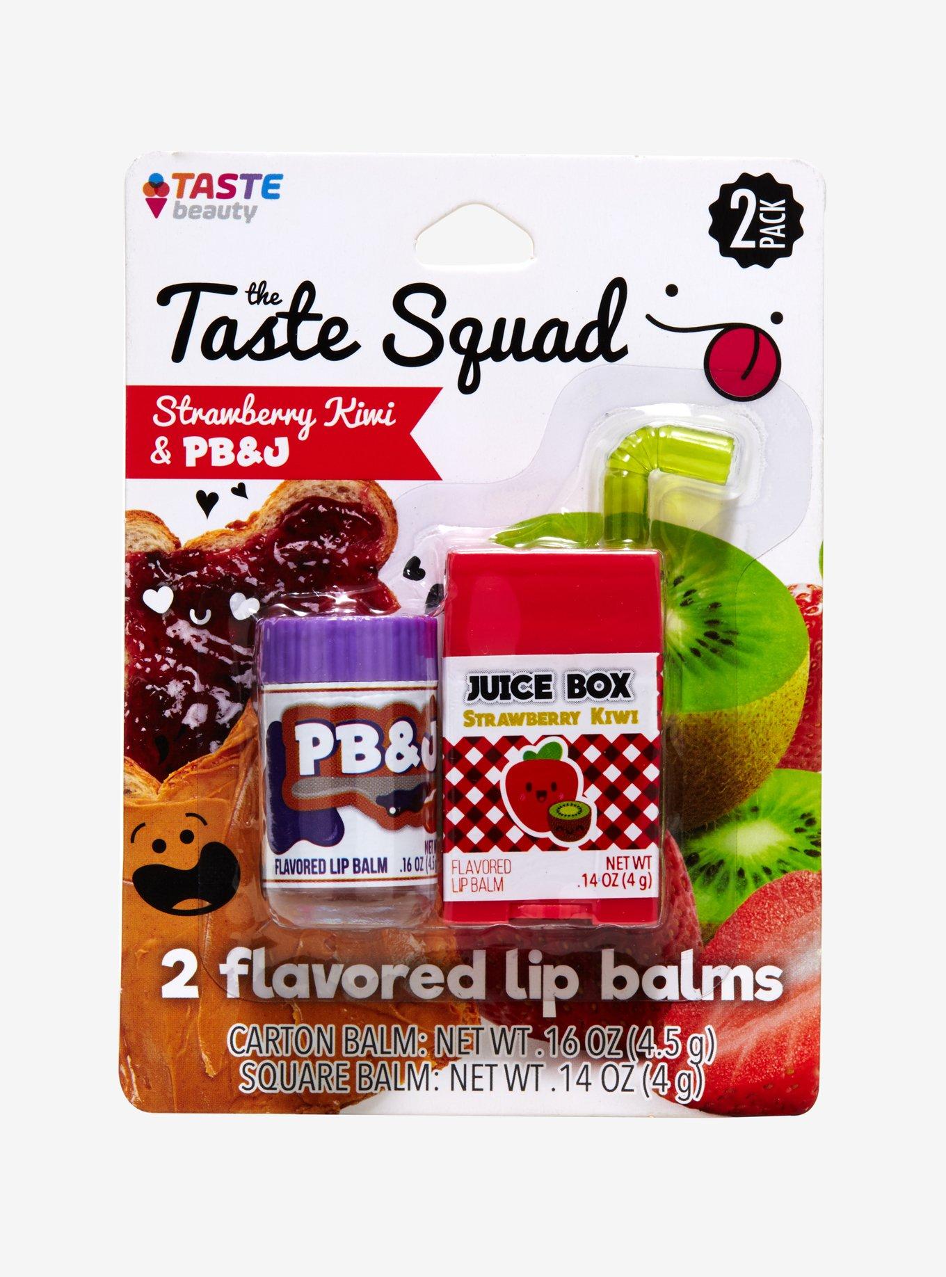 Strawberry Kiwi Juice Box & PB&J Flavored Lip Balm Set, , alternate
