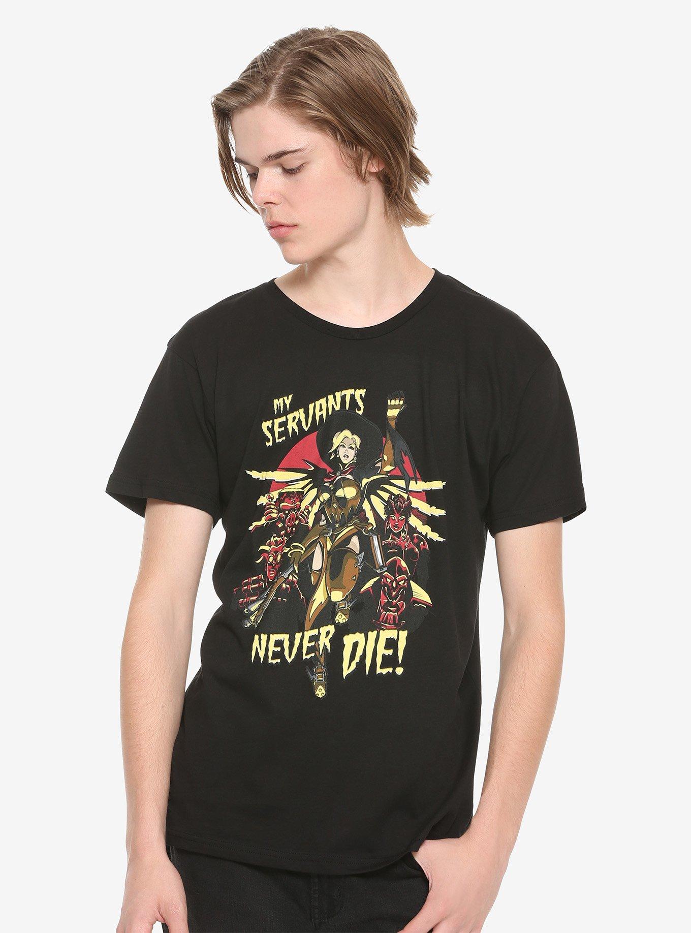 Overwatch Halloween Terror Mercy T-Shirt, , alternate