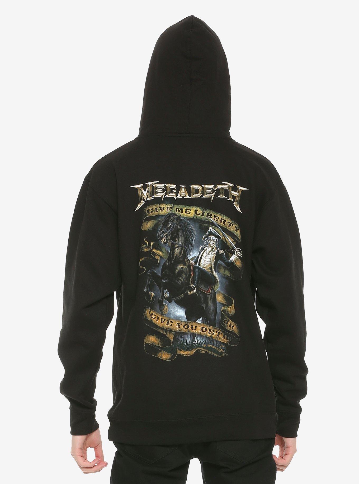 Megadeth Give Me Liberty Hoodie, , alternate