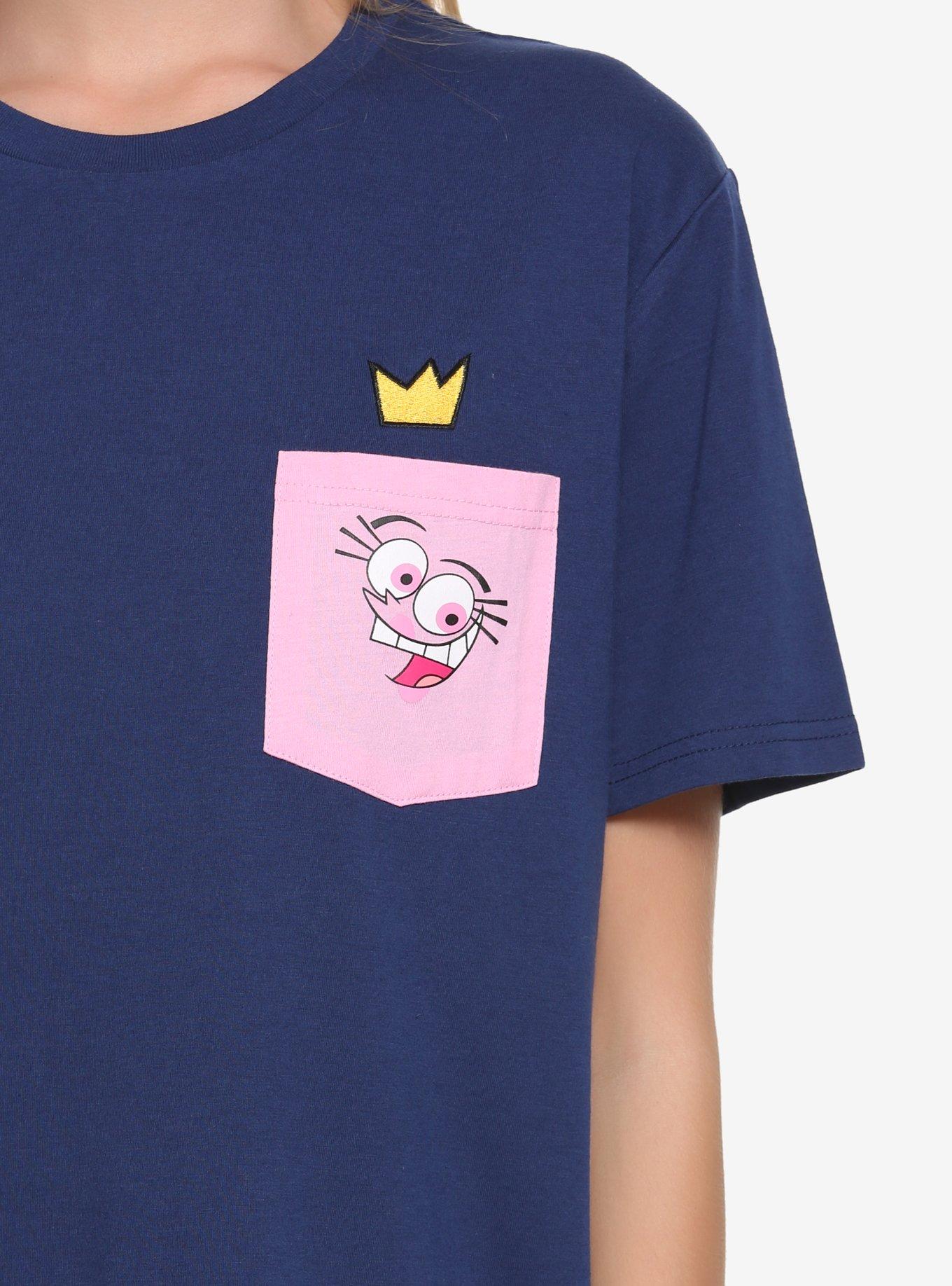 The Fairly Odd Parents Wanda Pocket T-Shirt - BoxLunch Exclusive, , alternate