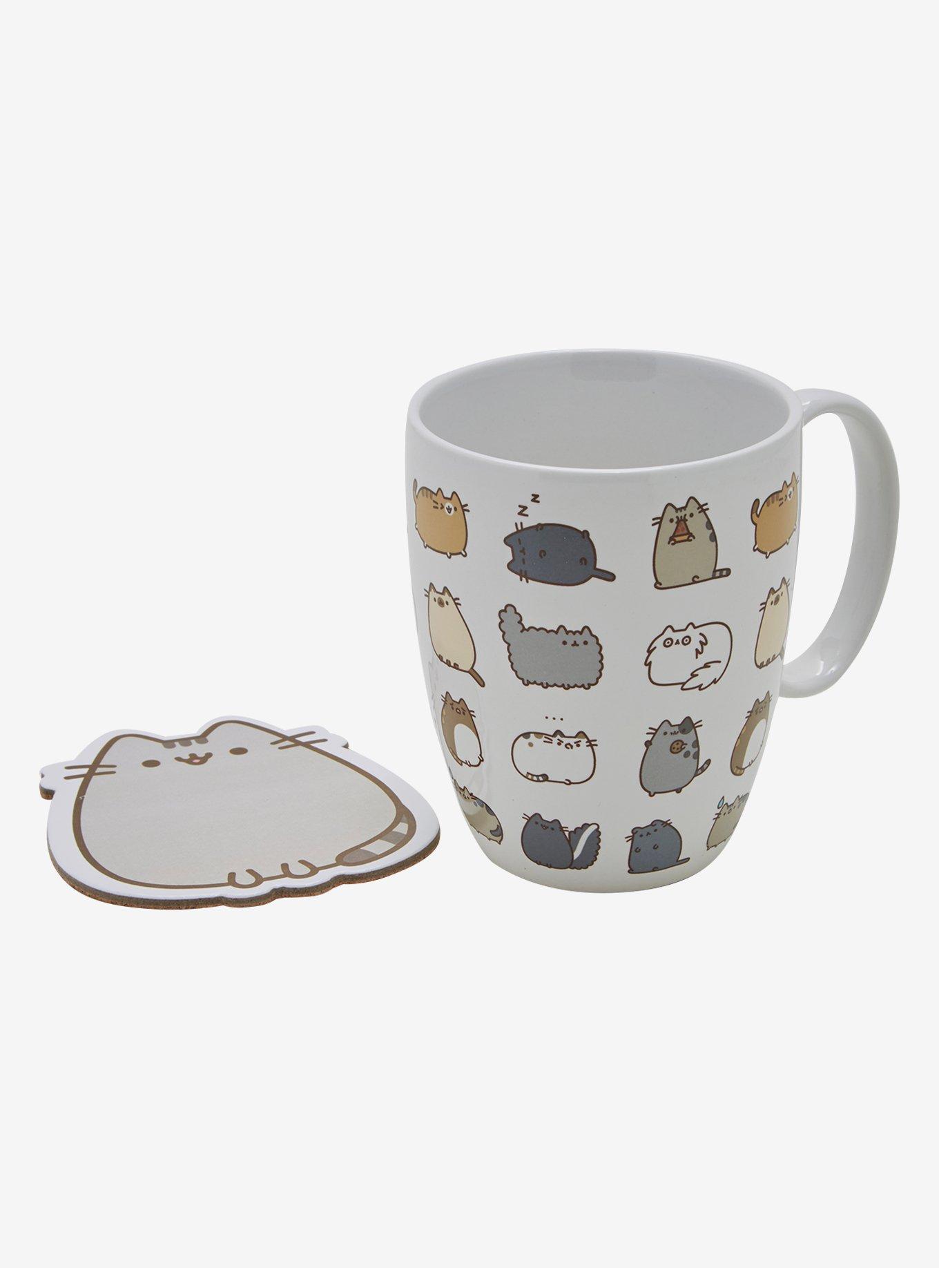 Pusheen Cats Mug & Coaster Set, , alternate