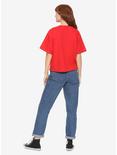 Disney Mulan Mushu Cricket Girls Crop T-shirt, , alternate
