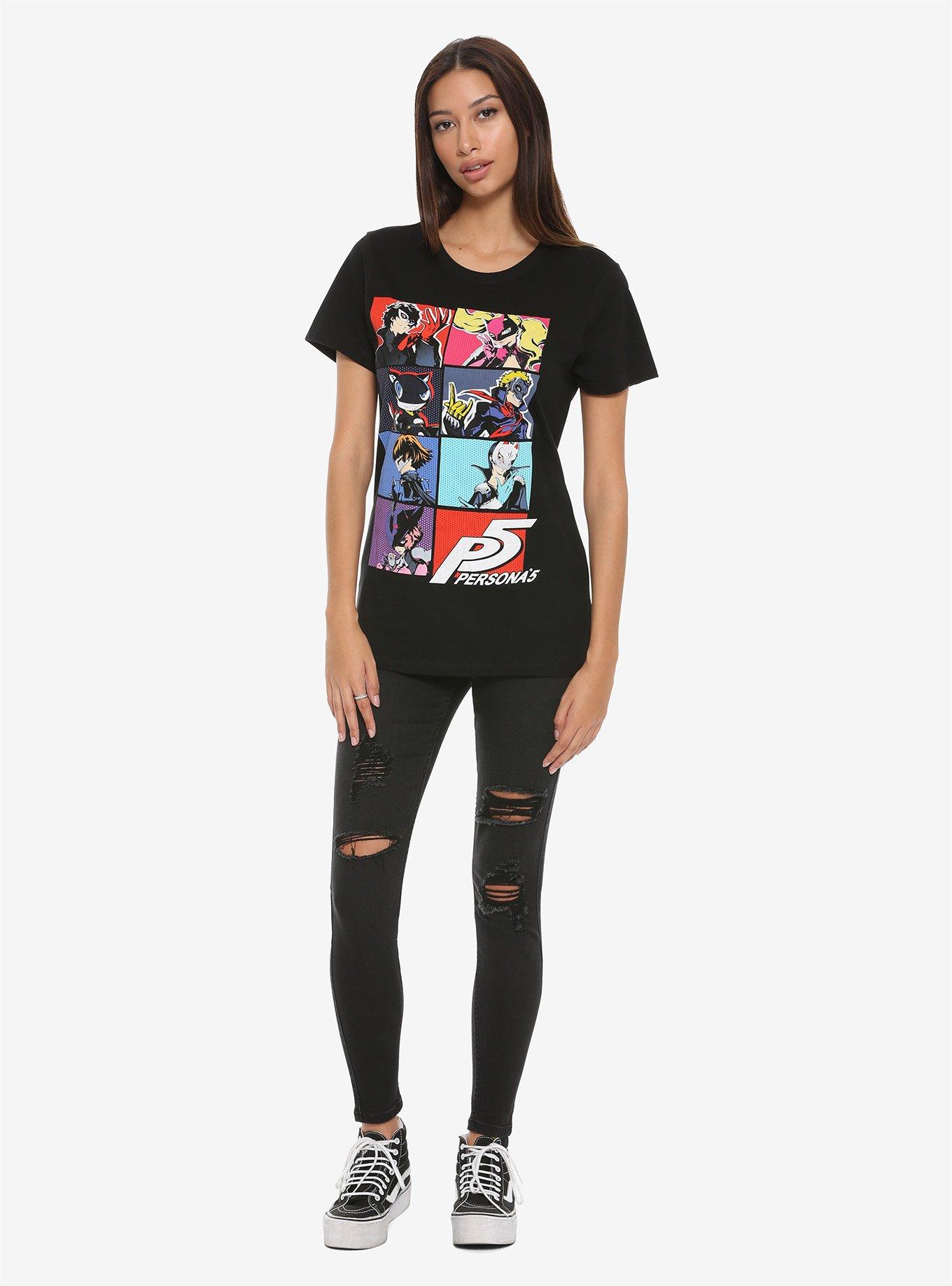 Persona 5 Phantom Thieves Girls T-Shirt, , alternate