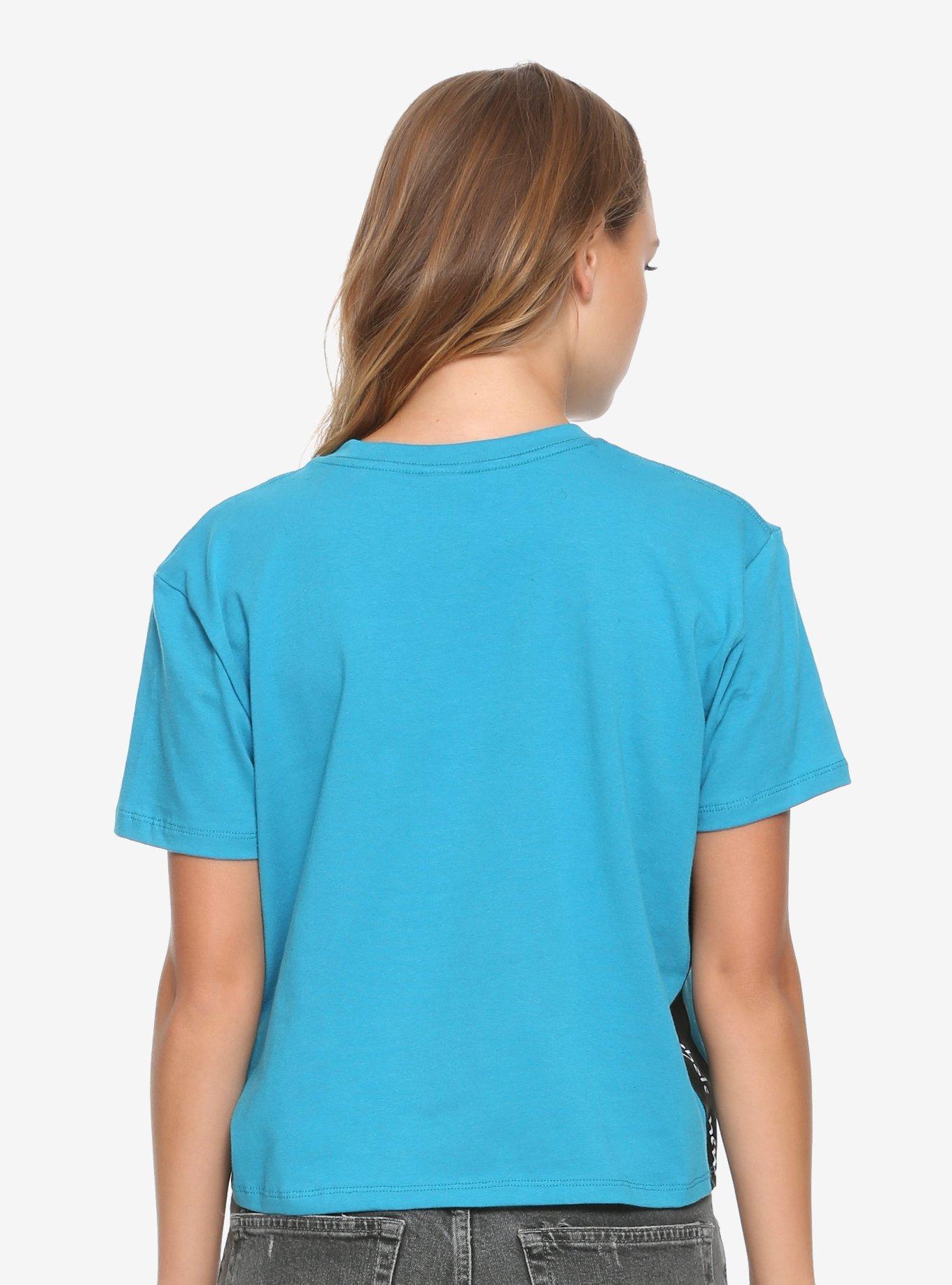 Disney Aladdin Side Taping Girls Crop T-Shirt, , alternate