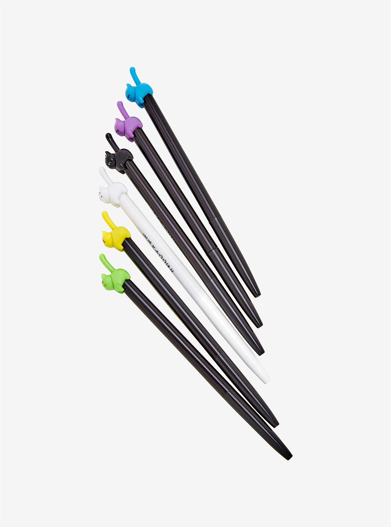 Cat Tail Clicky Gel Pen (Assorted)